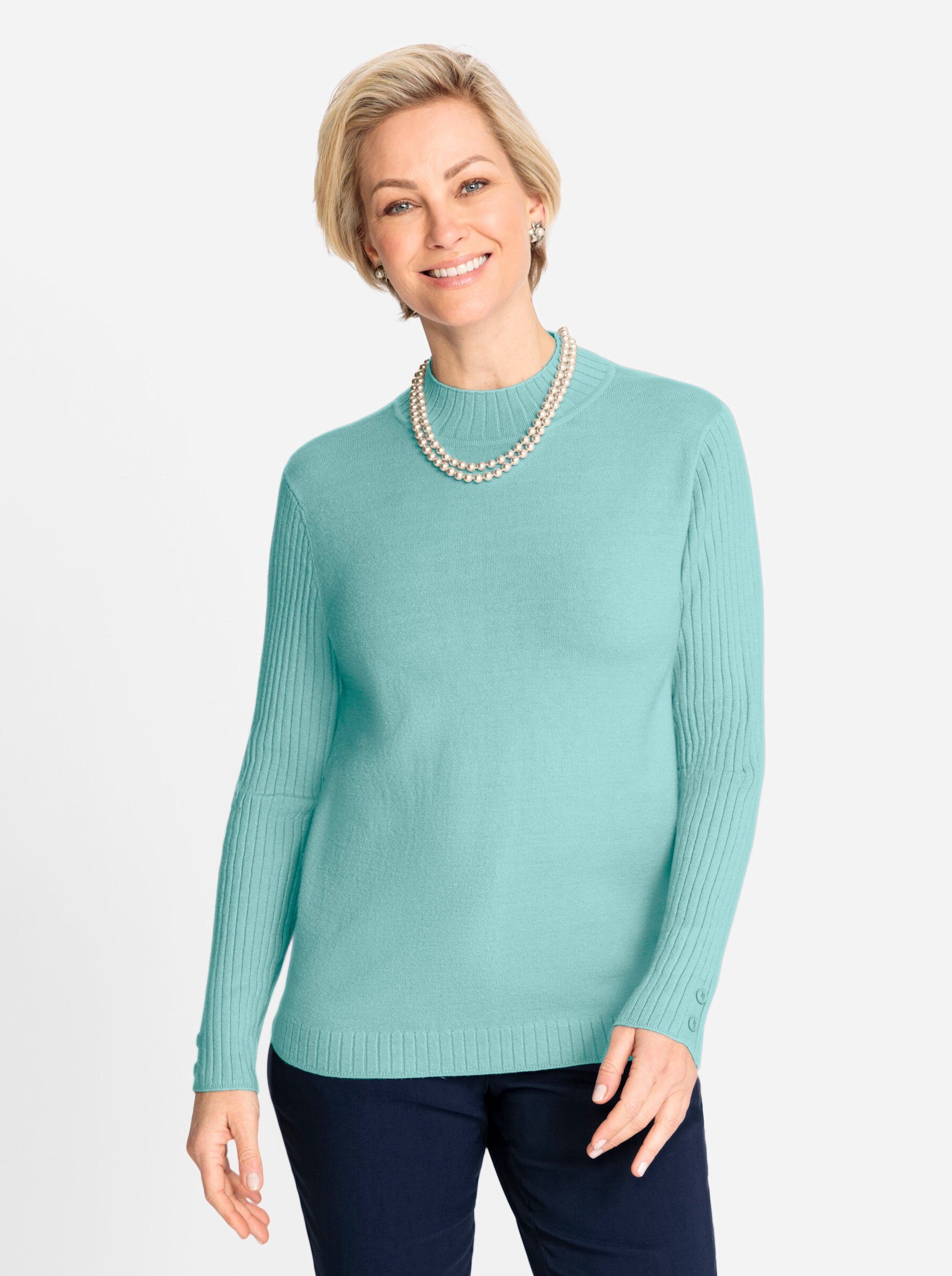 Strickpullover Pullover Langarm Jersey