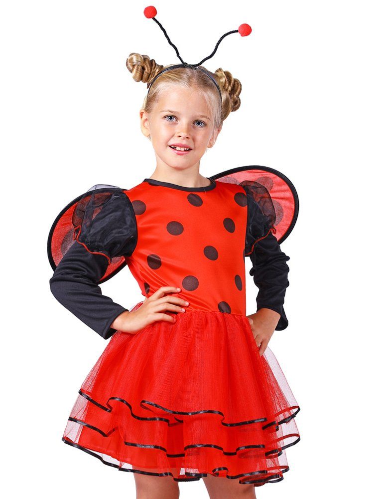 thetru Kostüm Marienkäfer "Ladybug" für Mädchen - Tierkostüm