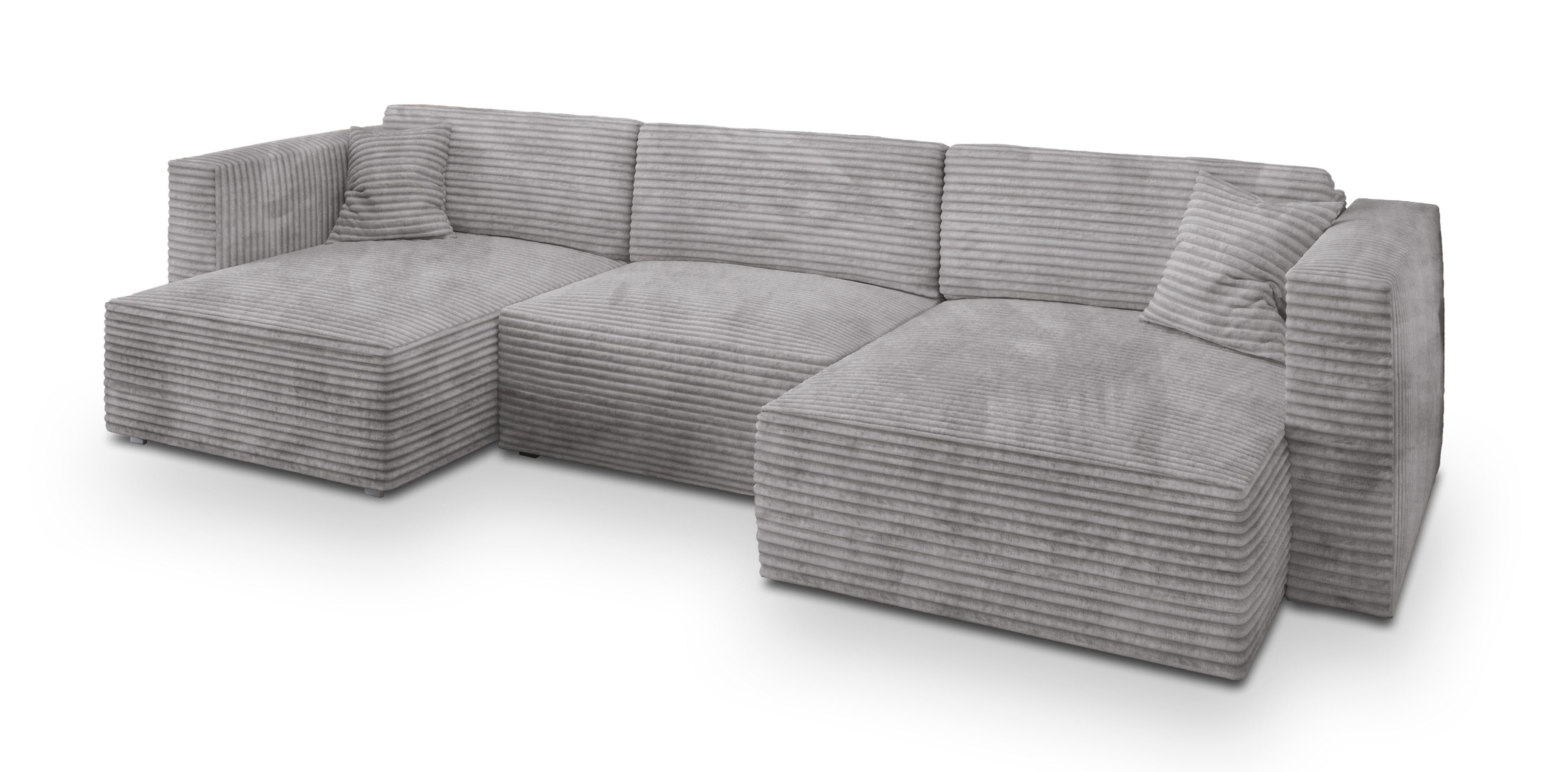 Masseno Ecksofa SARMO mit Schlaffunktion U-Form, günstig online kaufen