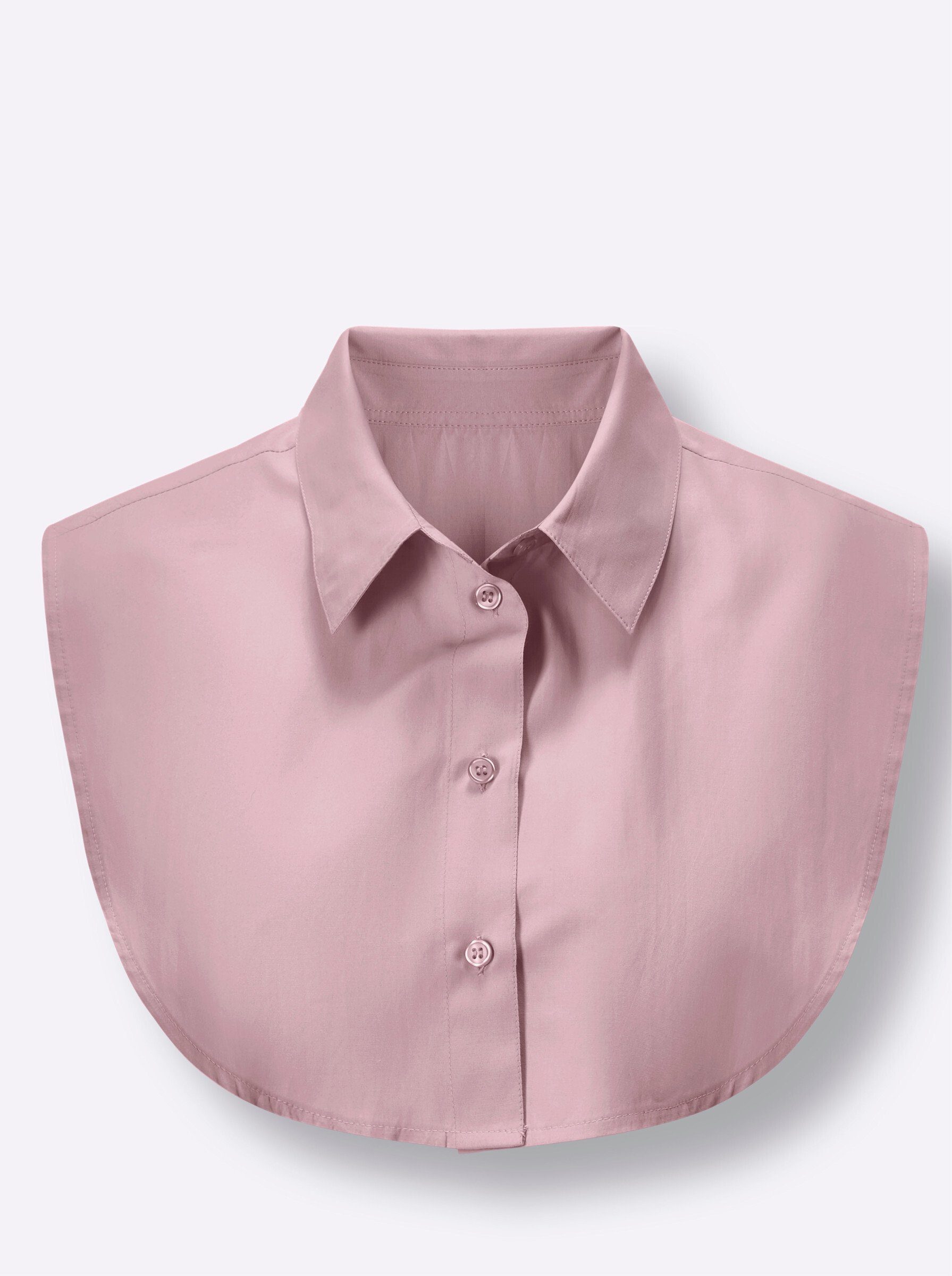 Sieh an! Kragen Einsteckkragen Ärmellos