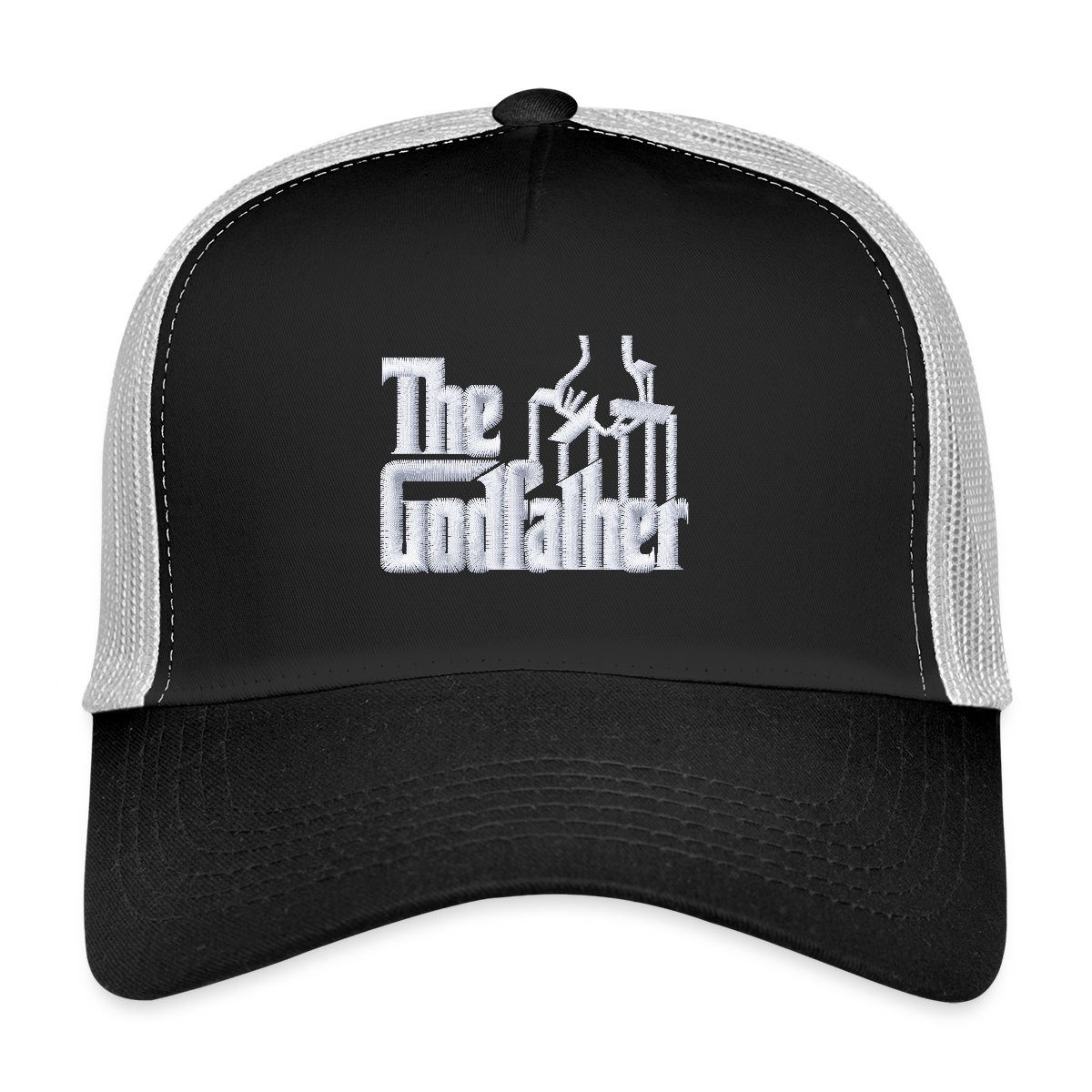 Trucker Cap Der Pate Offizielles Logo Als Stick-Design Trucker Cap