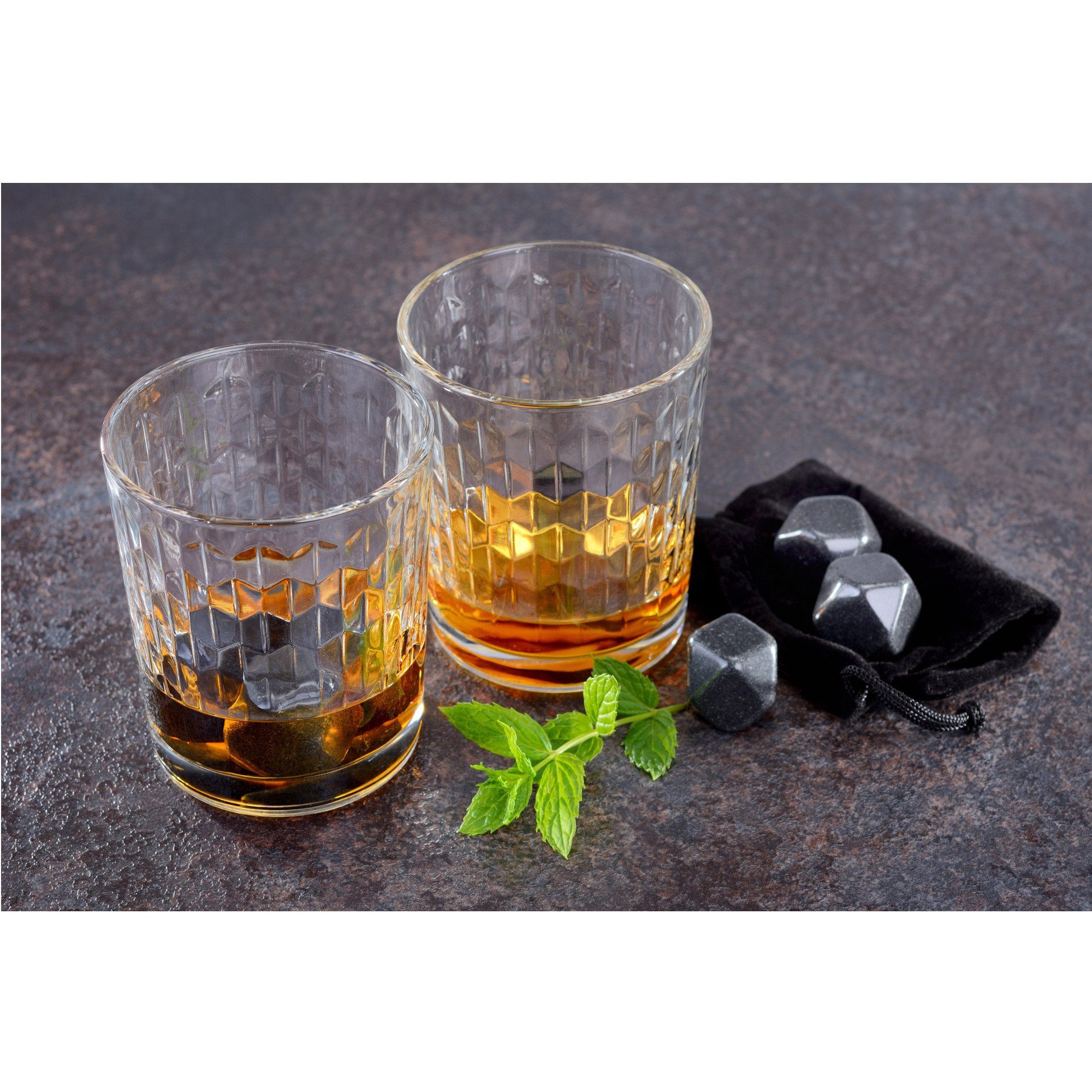 GRÄWE Eiswürfel-Steine GRÄWE Whiskeysteine aus Marmor 6 Stück