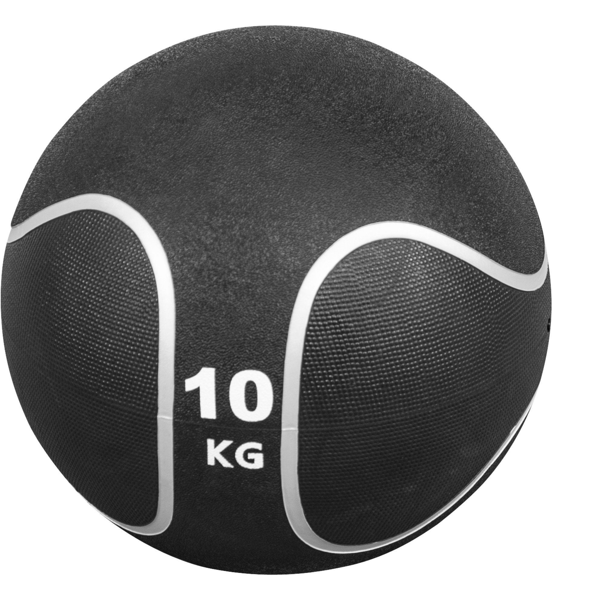 GORILLA SPORTS Medizinball Einzeln / Set, Ø 23 oder 29 cm, rutschfest, aus Gummi, Fitnessball 10 KG