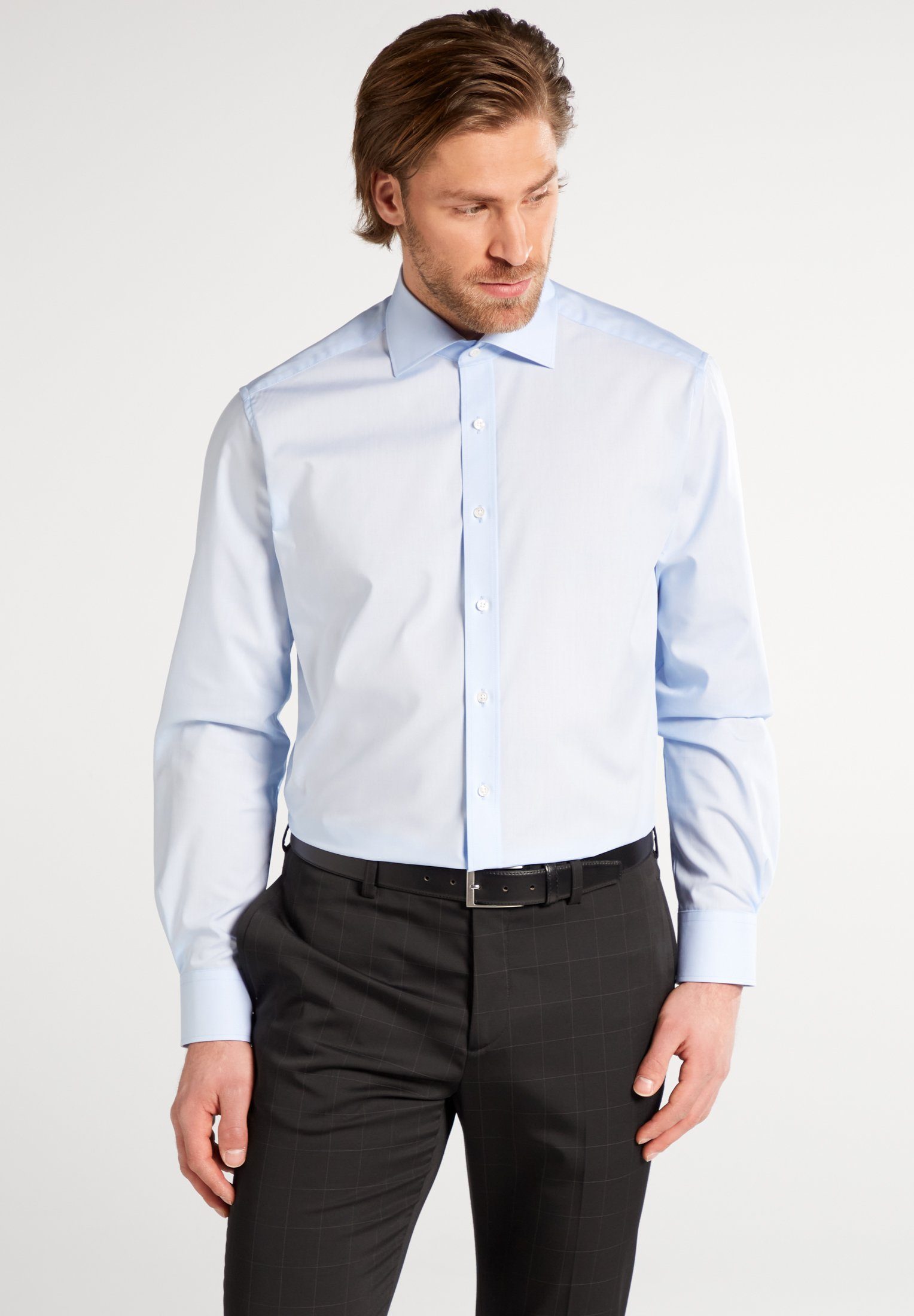 Eterna Langarmhemd MODERN FIT NON IRON günstig online kaufen