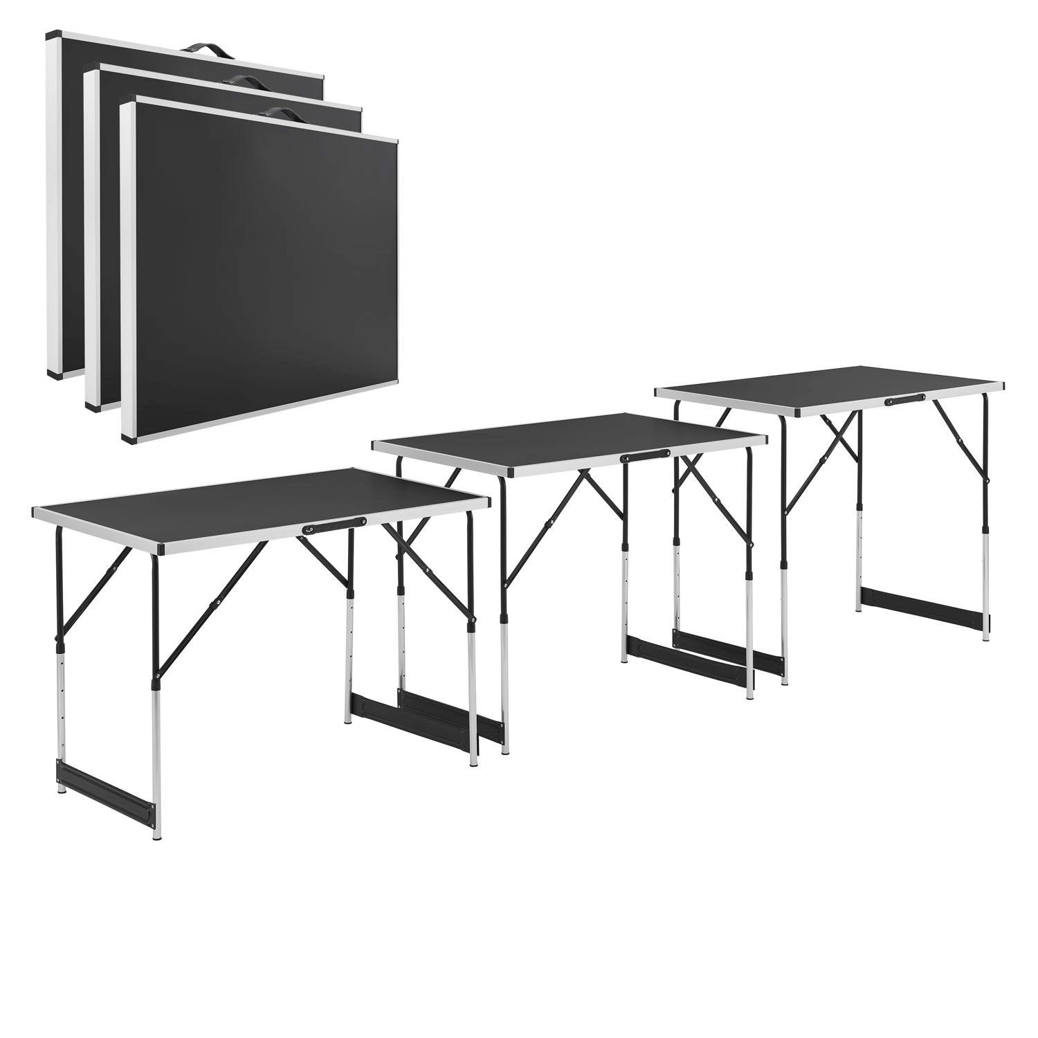 Juskys Tapeziertisch, 100x60x73 cm, 30 kg Tragkraft, platzsparend und stand günstig online kaufen