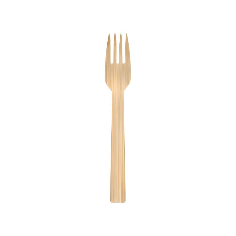 PAPSTAR Einweggabel Gabeln, aus Bambus pure 16,5 cm 50 Stk
