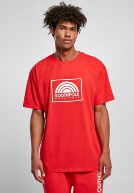 Southpole T-Shirt Southpole Herren Southpole Square Logo Tee (1-tlg)