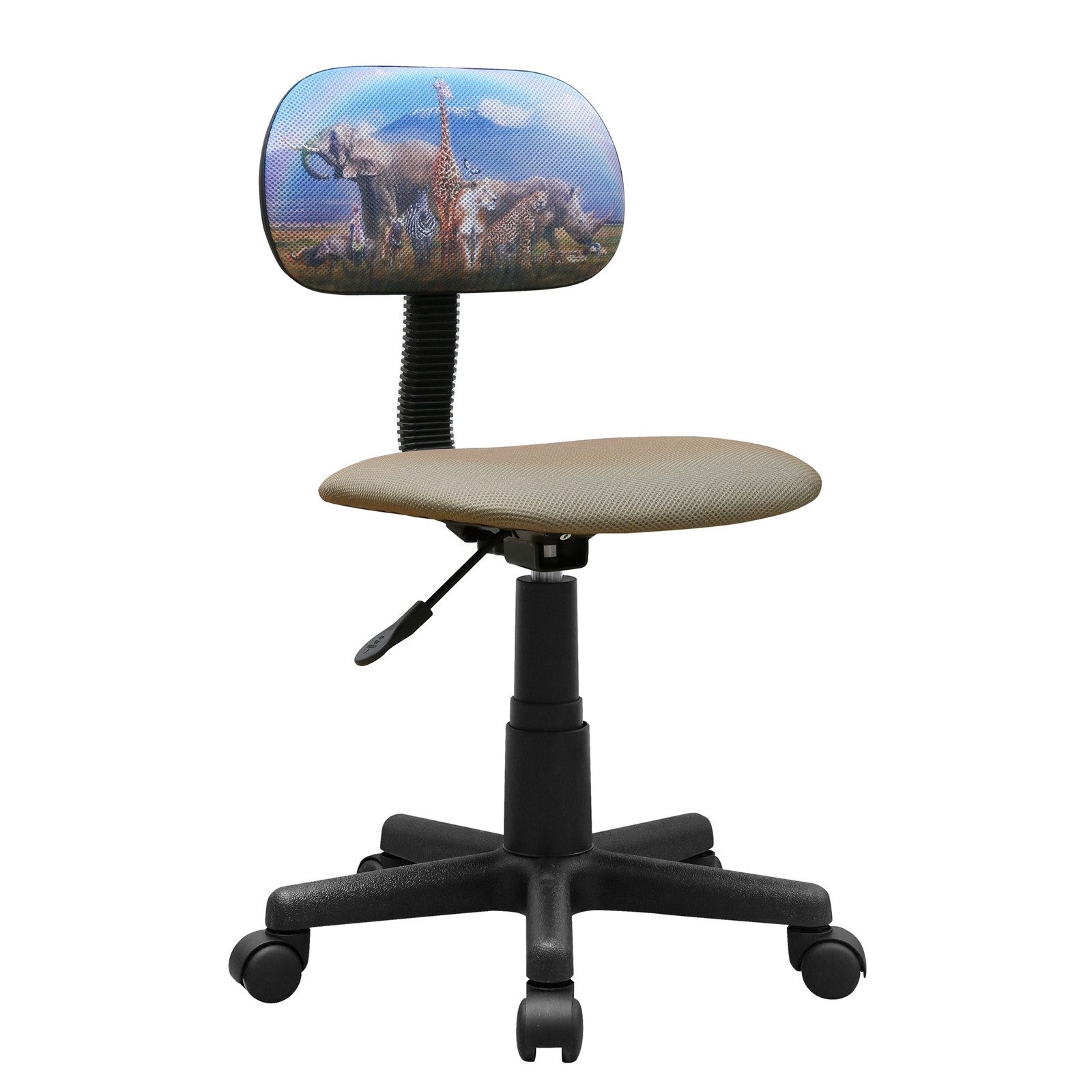 HTI-Line Drehstuhl Kinderdrehstuhl Toto Savanne (Stück, 1 St), Schreibtischstuhl mit Motivdruck
