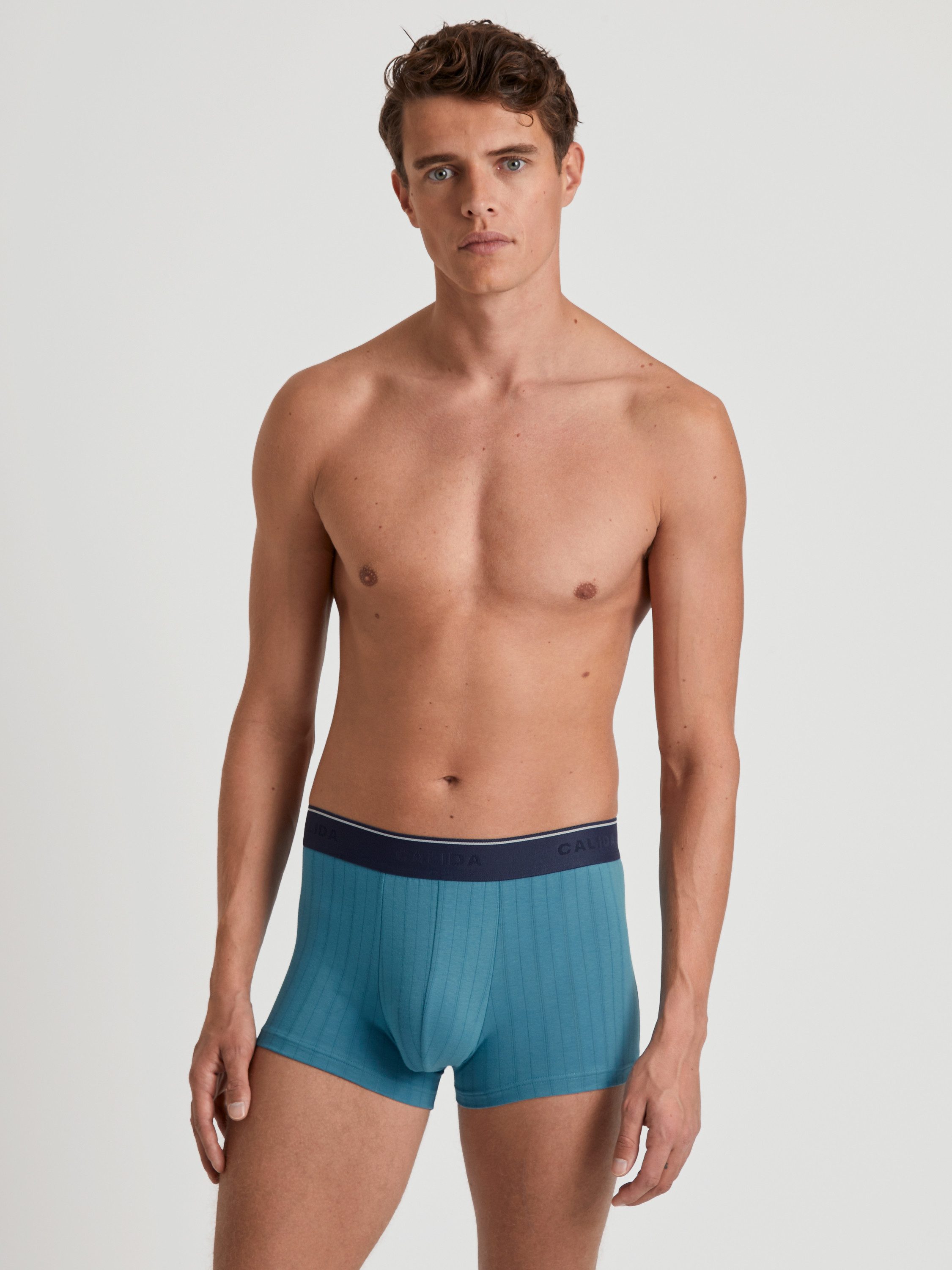 CALIDA Boxer Pure & Style Herren (1-St) maskuliner Nadelzug, atmungsaktiv, schnelltrocknend & geruchshemmend