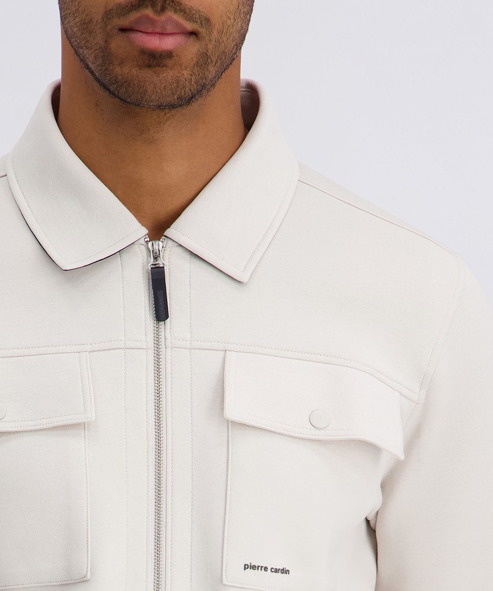 Pierre Cardin Kurzjacke Elastische Sweatware mit hohem Baumwollanteil