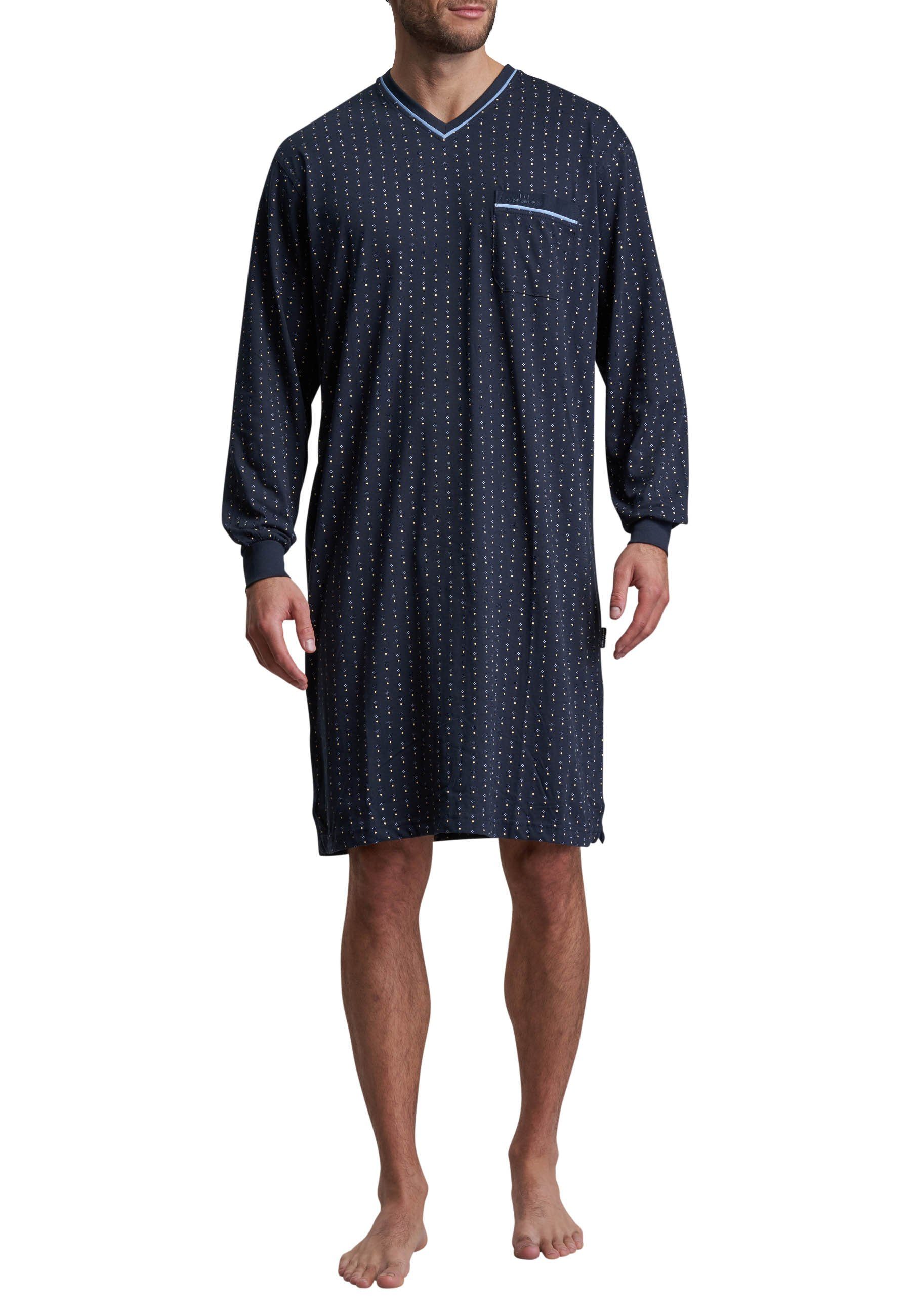 GÖTZBURG Nachthemd GÖTZBURG Herren Nachthemd blau günstig online kaufen