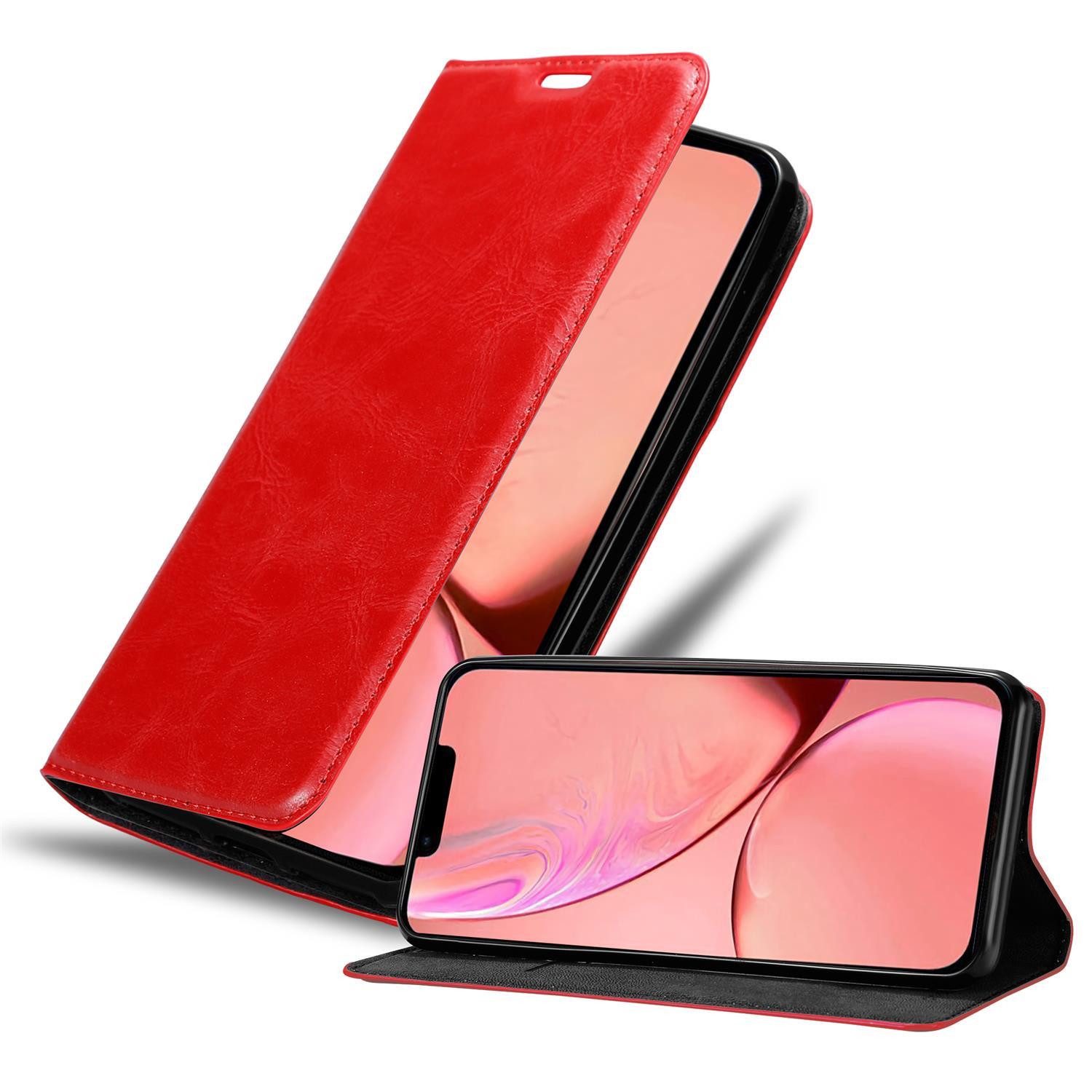 Cadorabo Handyhülle für iPhone 13 Hülle Apple iPhone 13, Hülle Schutzhülle mit Standfunktion, Magnetverschluss und Kartenfach