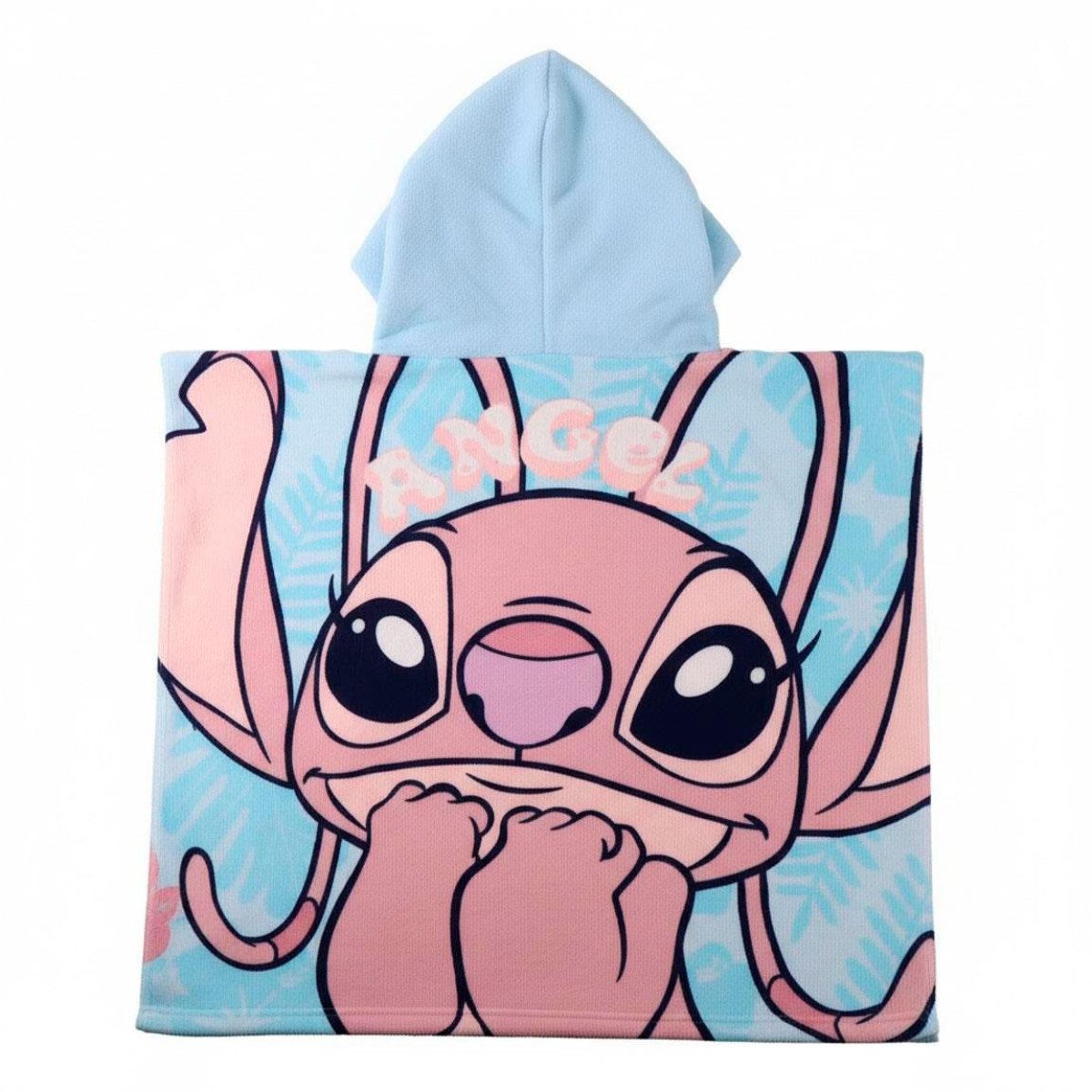 Lilo & Stitch Badeponcho Strandponcho Kinder 55 × 77 cm 250 gsm schnell trocknend, Polyester – Bild 2 von 5