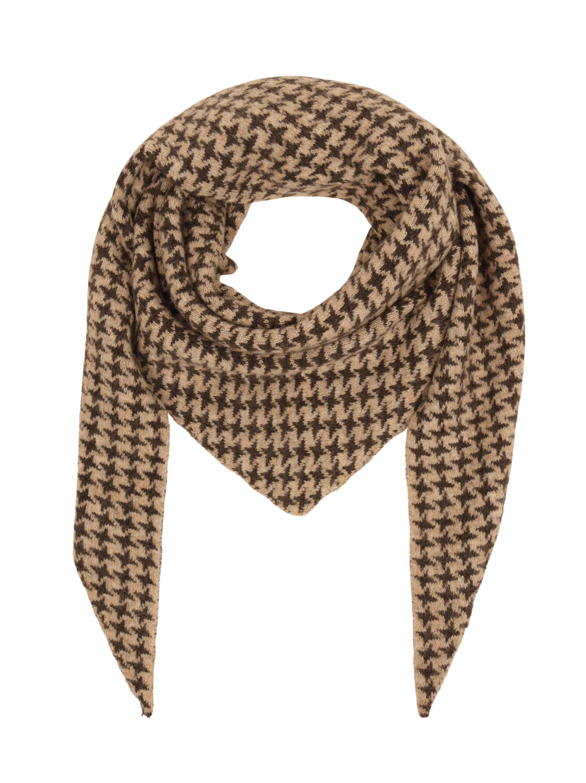 Samaya Halstuch Silsby, mit Hahnetrittmuster