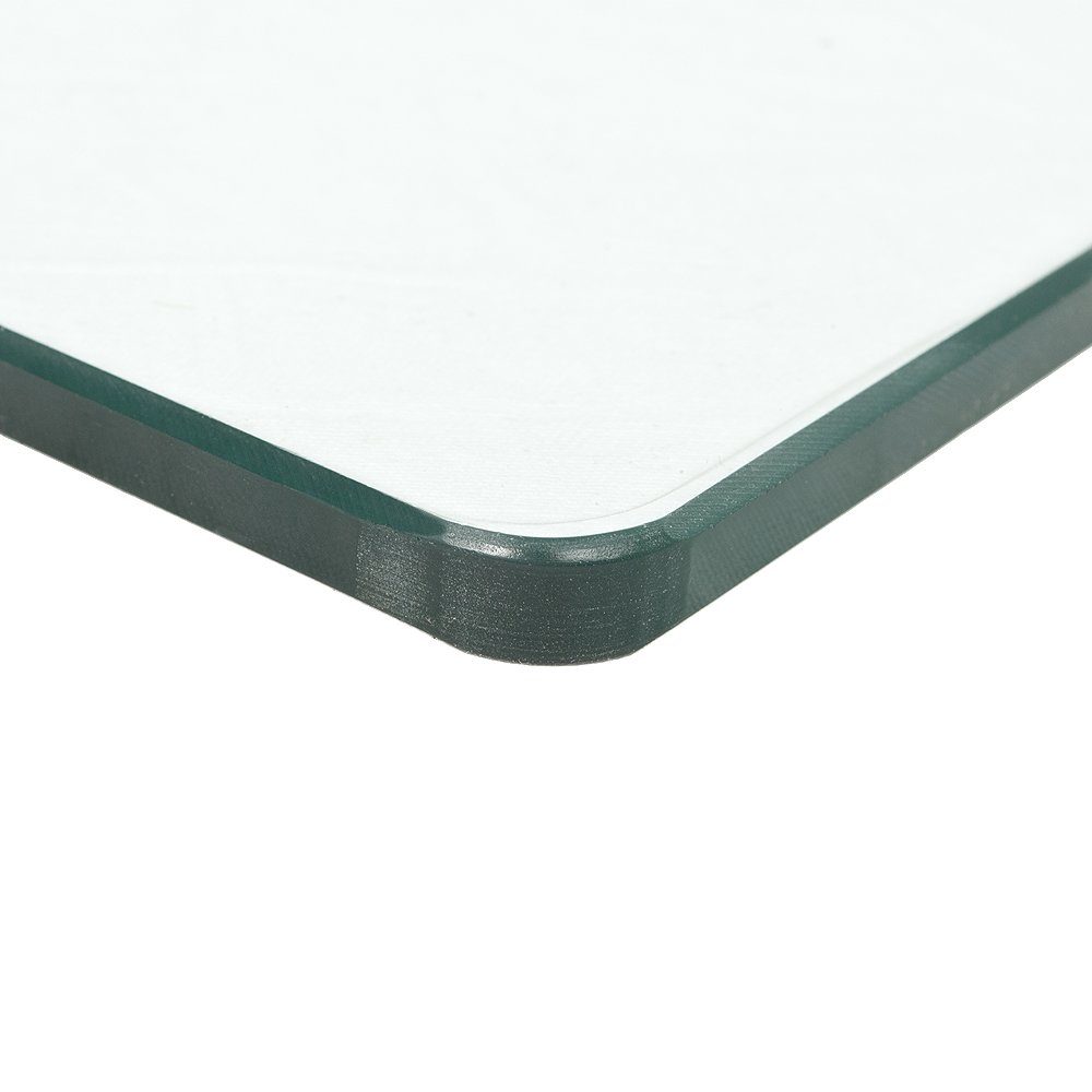 LebensWohnArt Tischplatte 8mm Stärke Glas TERRY Glasplatte ESG 90x60cm