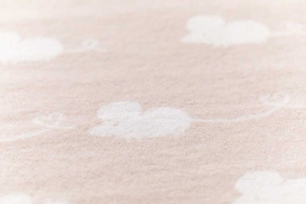 Babydecke Juwel in der Puppe 'Katze' 70 x 90 cm Natur, DAVID FUSSENEGGER