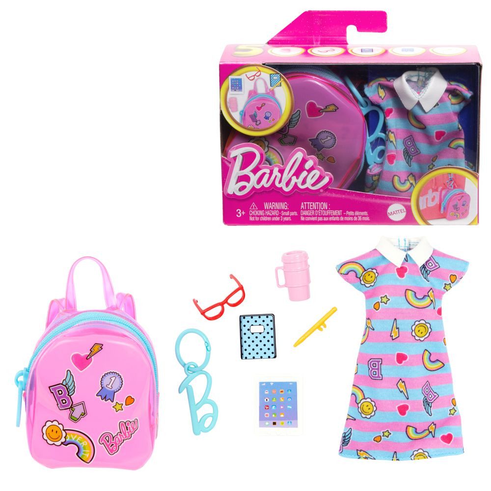 Barbie Puppenkleidung School Outfit Barbie HJT44 günstig online kaufen