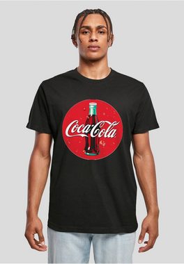Merchcode T-Shirt Merchcode Herren Coca Cola Bottle Logo Tee (1-tlg)