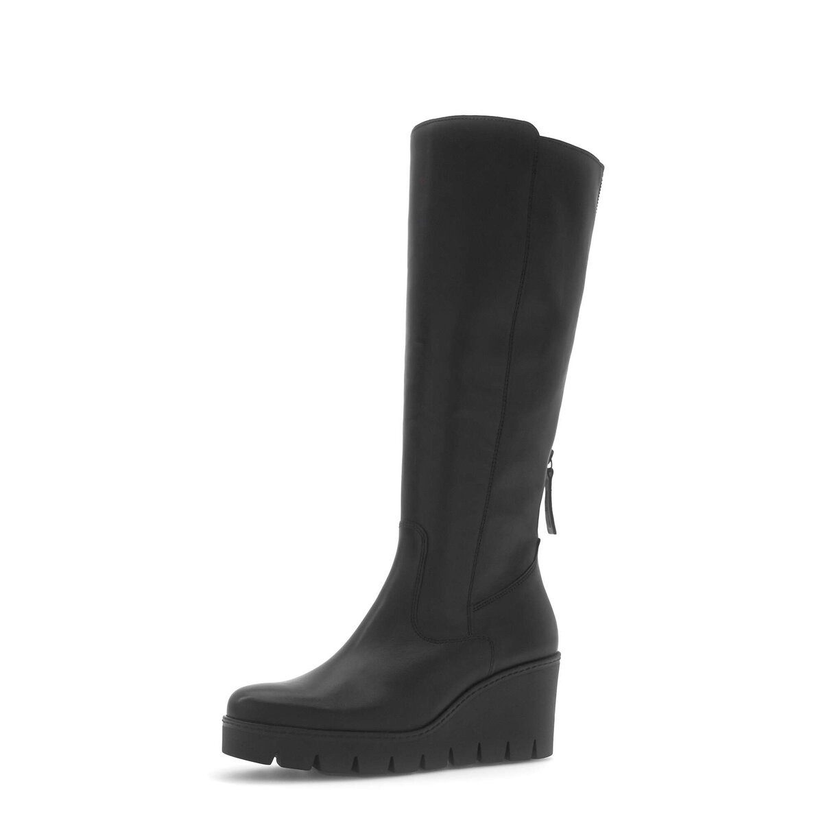 Gabor Plateau Stiefel Materialmix Leder/Lederimitat Plateaustiefel günstig online kaufen