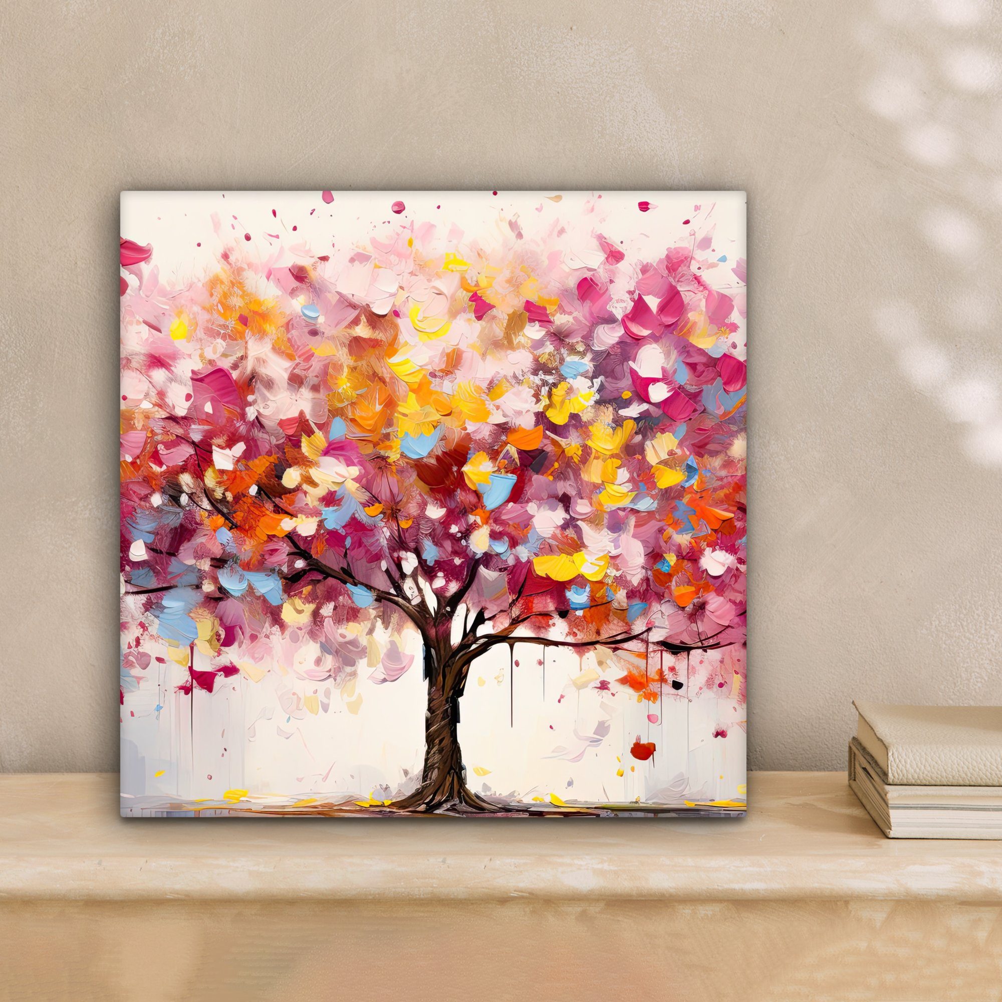 OneMillionCanvasses® Leinwandbild Aquarell - Baum - Kunst - Abstrakt, Fotod günstig online kaufen