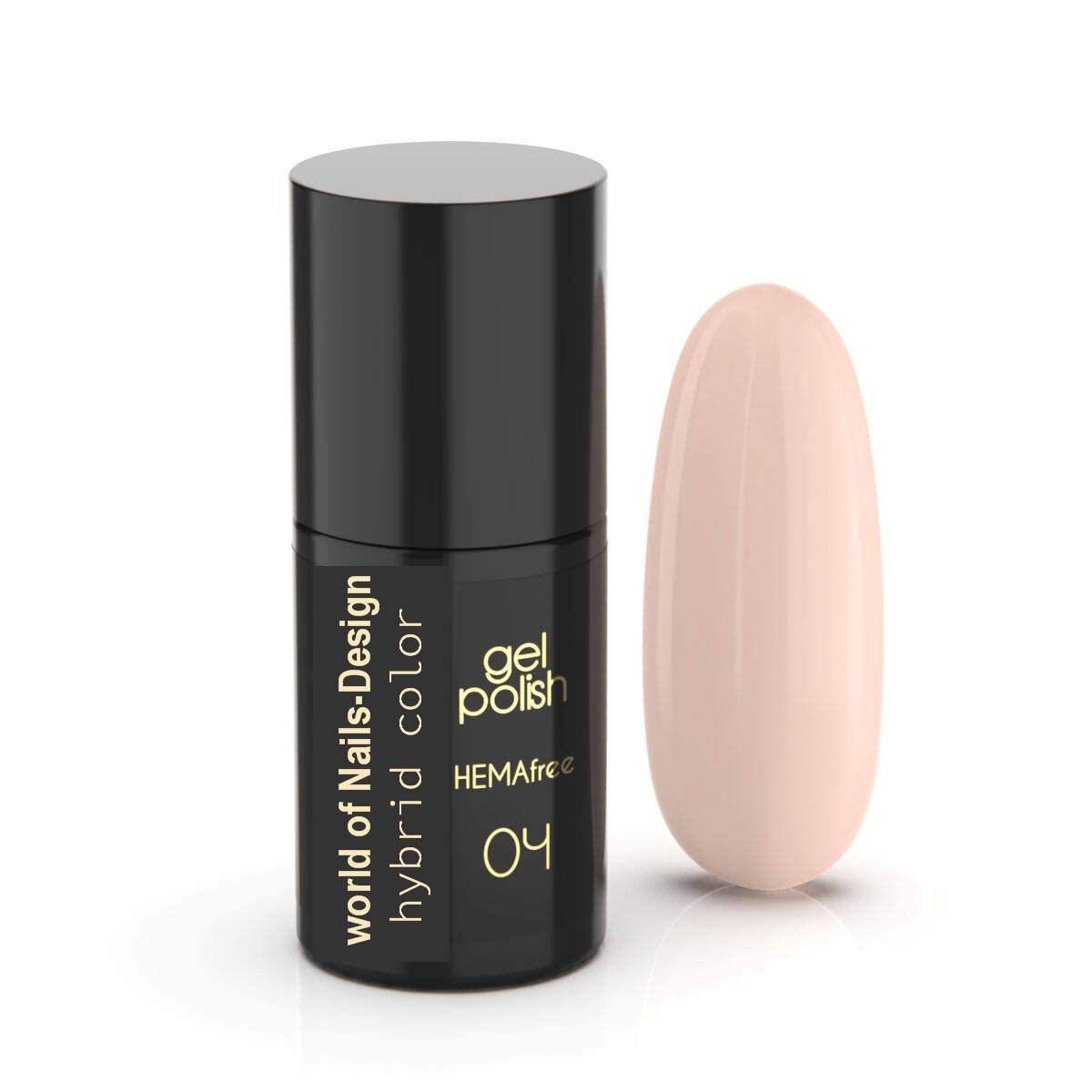 World of Nails-Design Gel-Nagellack UV/LED Hybrid-Lack, Gel-Lack, Gel Polish Easy Color, viele Farben mit und ohne Glitter