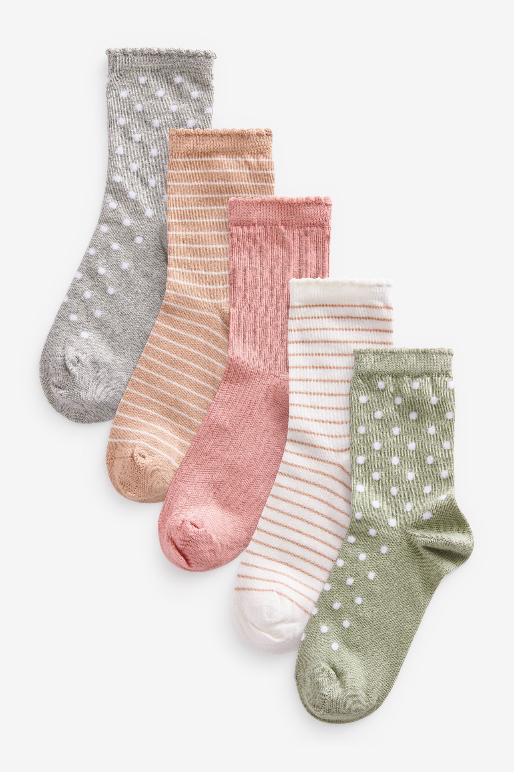 Kurzsocken Socken mit hohem Baumwollanteil im 5er-Pack