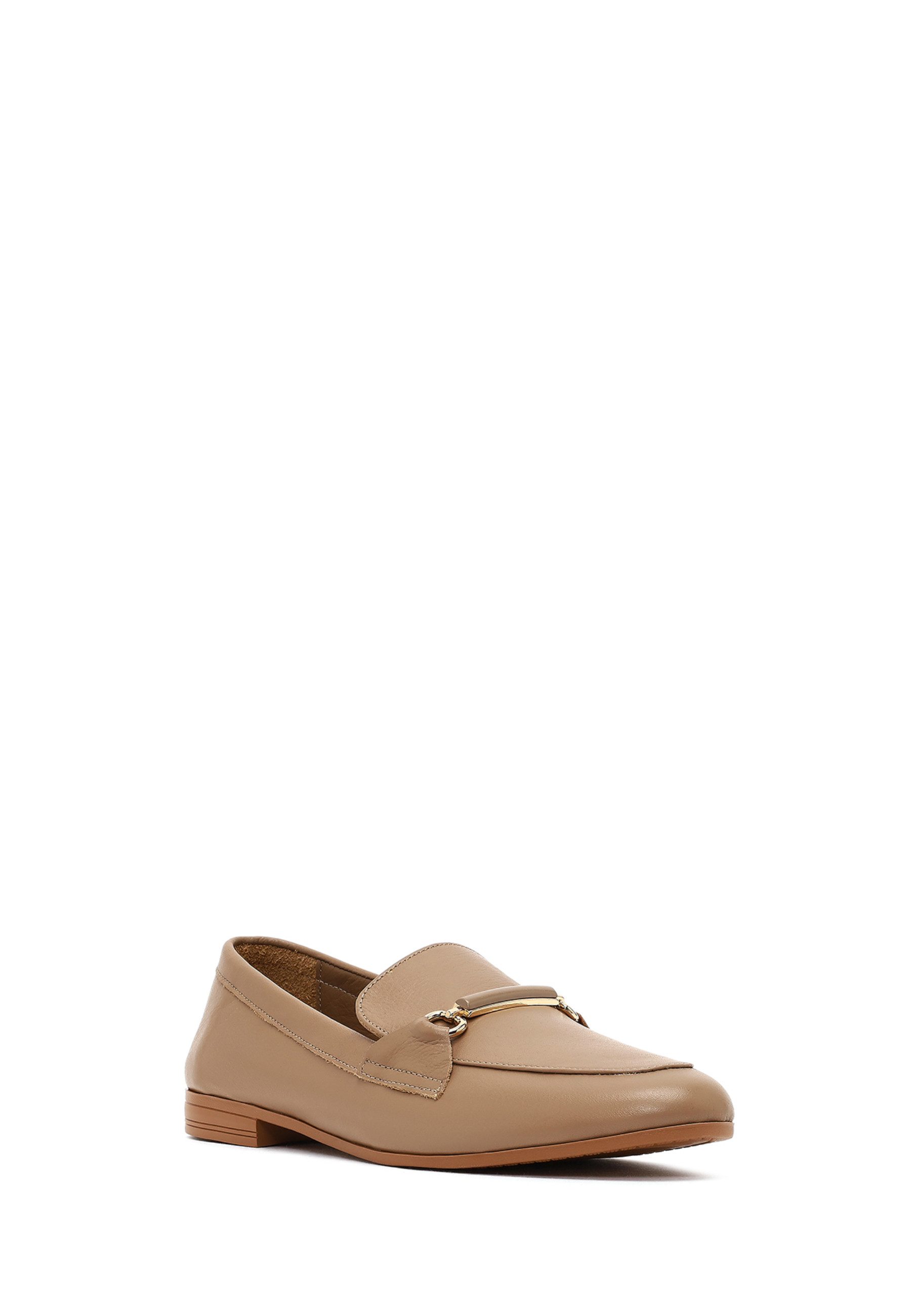Derimod Loafer aus Leder Loafer Lederfutter, TPU Sohle, Absatz 1,5 cm