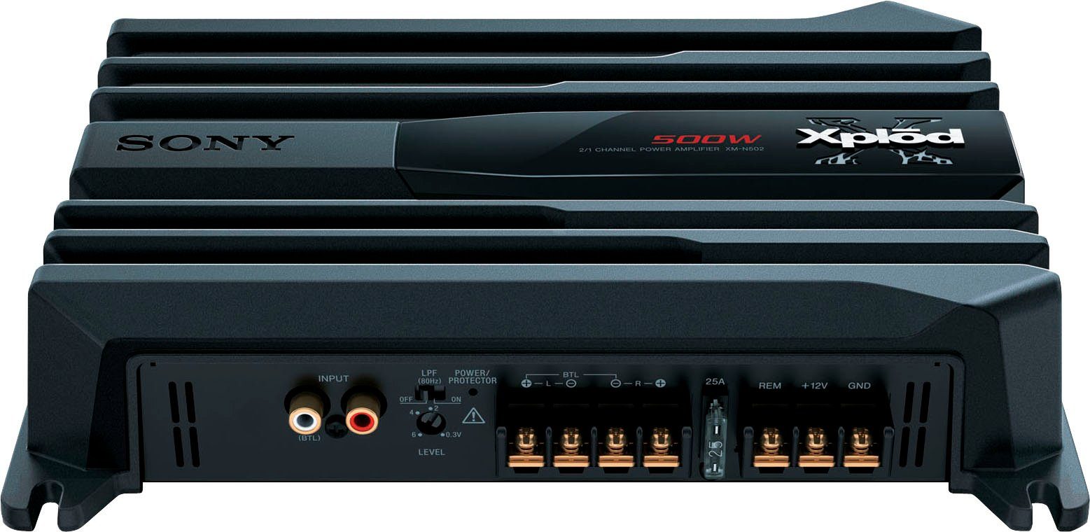 Sony XM-N502 Verstärker Kanäle: (Anzahl 2-Kanal)