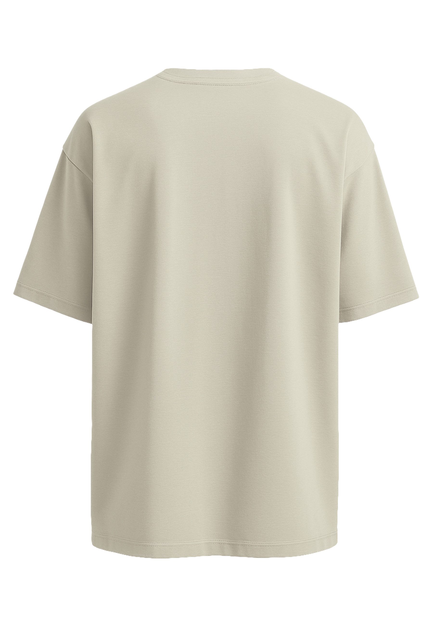 FORSBERG T-Shirt Oversized T-Shirt mit Brustlogo