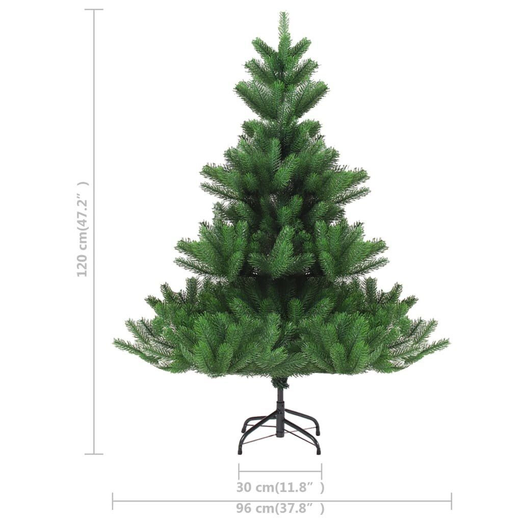 vidaXL Künstlicher Weihnachtsbaum Künstlicher Weihnachtsbaum cm 120 Grün Nordmanntanne