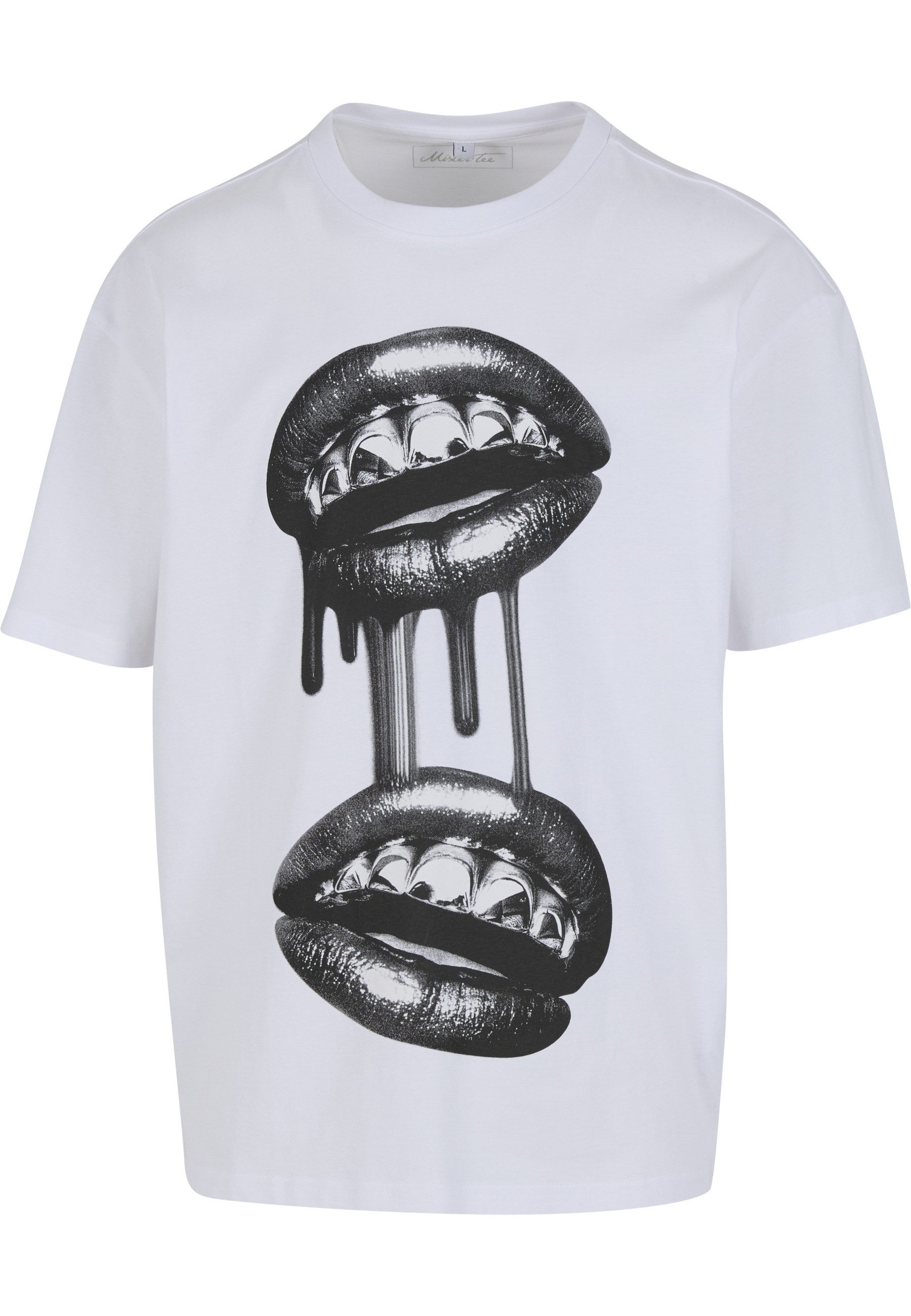 T-Shirt MisterTee Grillz Lips Oversize Tee