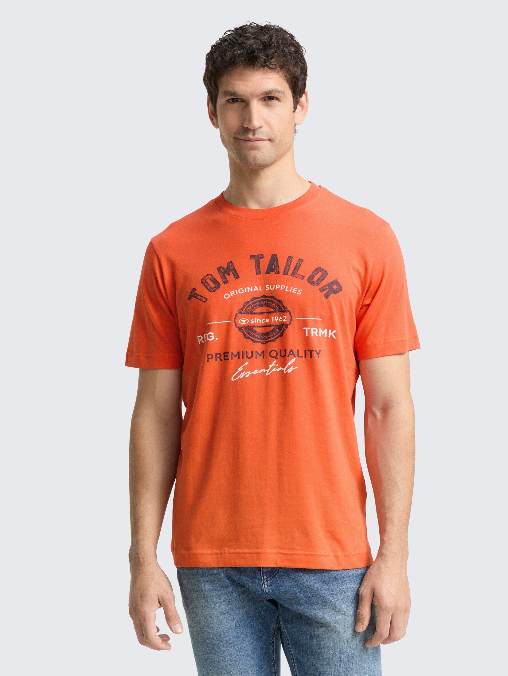 TOM TAILOR T-Shirt T-Shirt T-Shirt mit Logo-Print günstig online kaufen