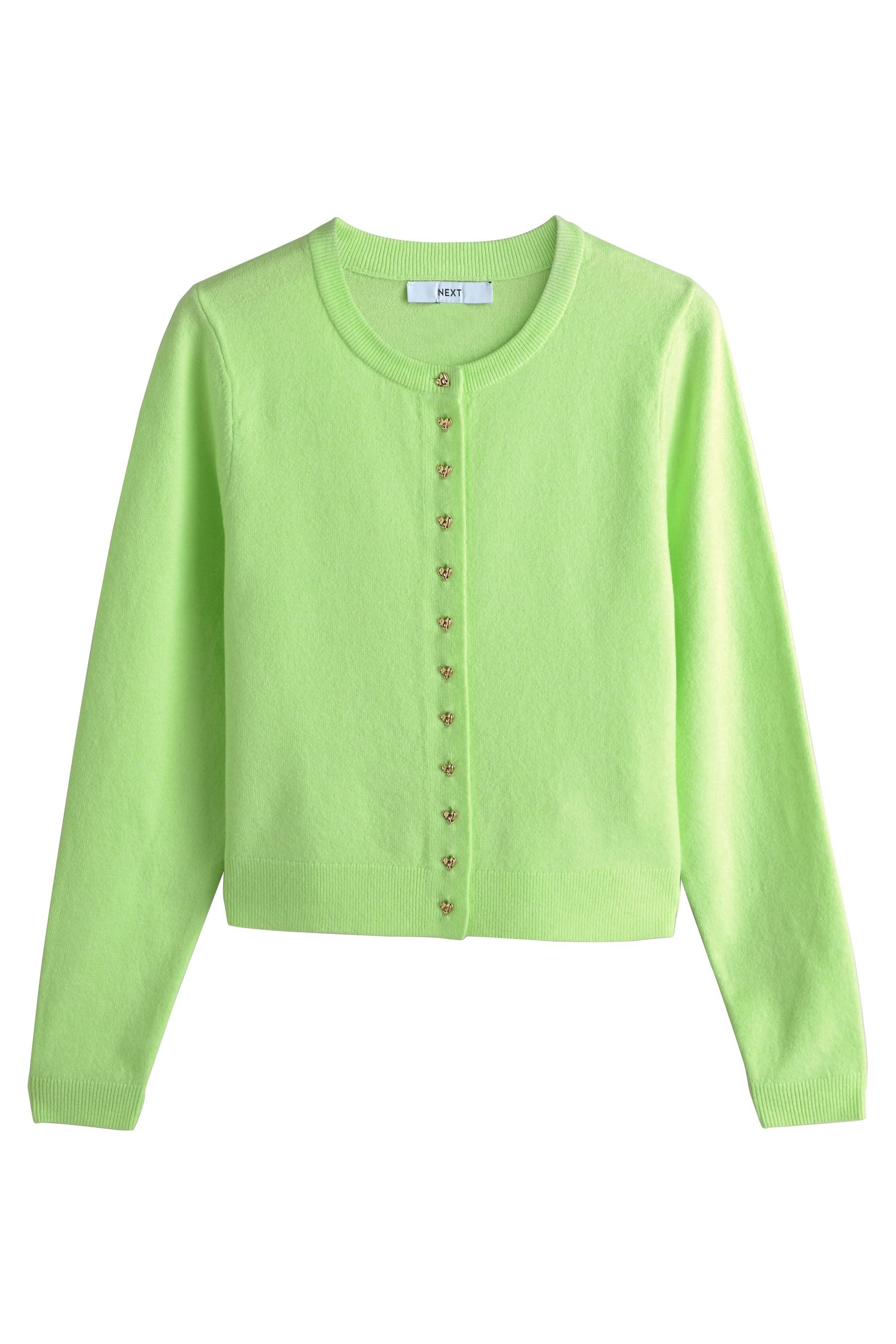 Next Strickjacke Superweiche Slim Fit Strickjacke mit Wollanteil (1-tlg)