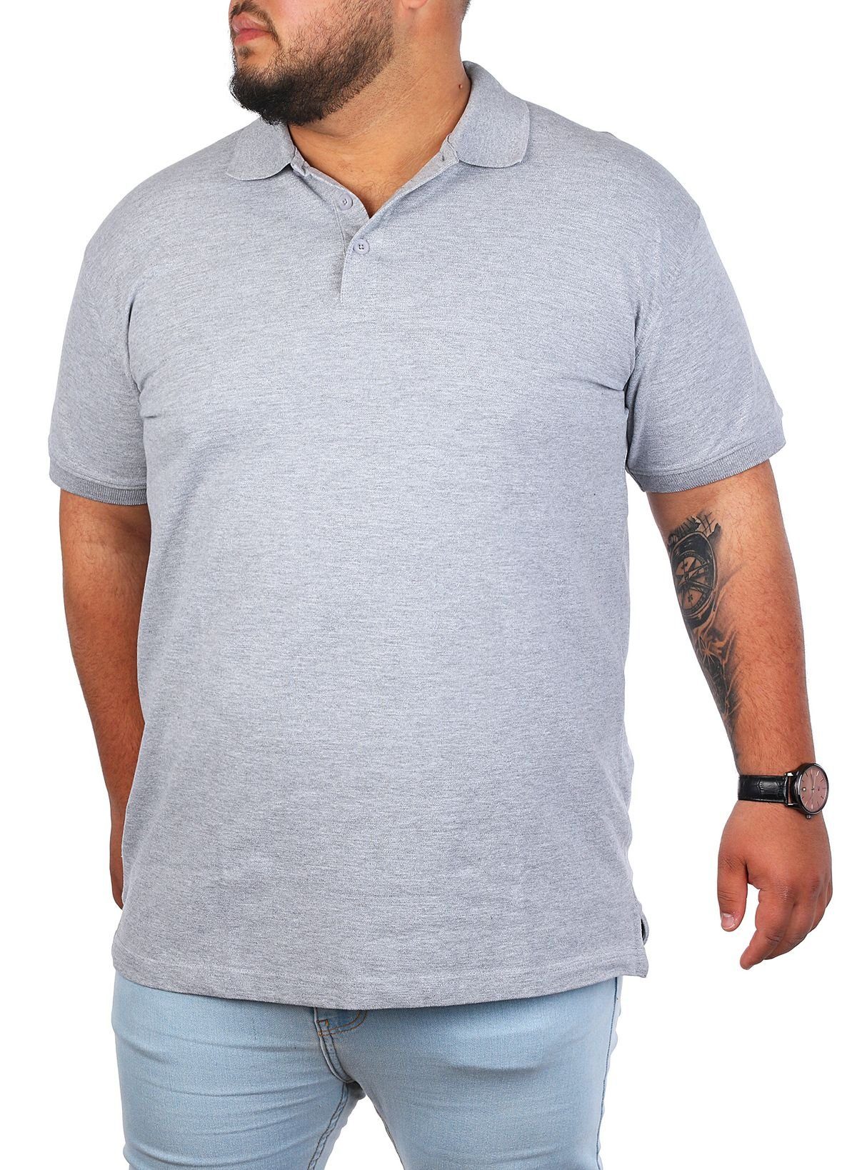 Young & Rich Poloshirt Herren Übergröße günstig online kaufen