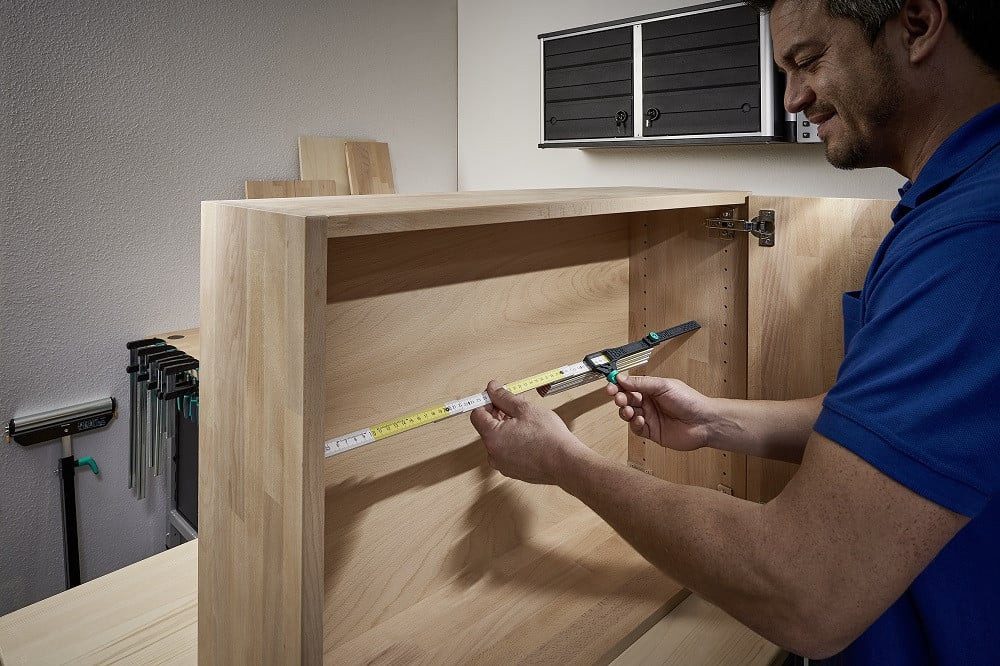 Wolfcraft Zollstock Wolfcraft Innenmaß-Adapter für Zollstöcke
