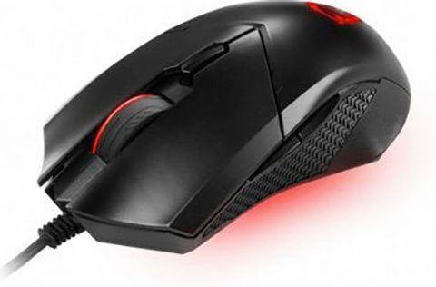 MSI Clutch GM08 Gaming-Maus kabelgebunden, Beidhändig Optische (kabelgebunden), Gaming-Maus