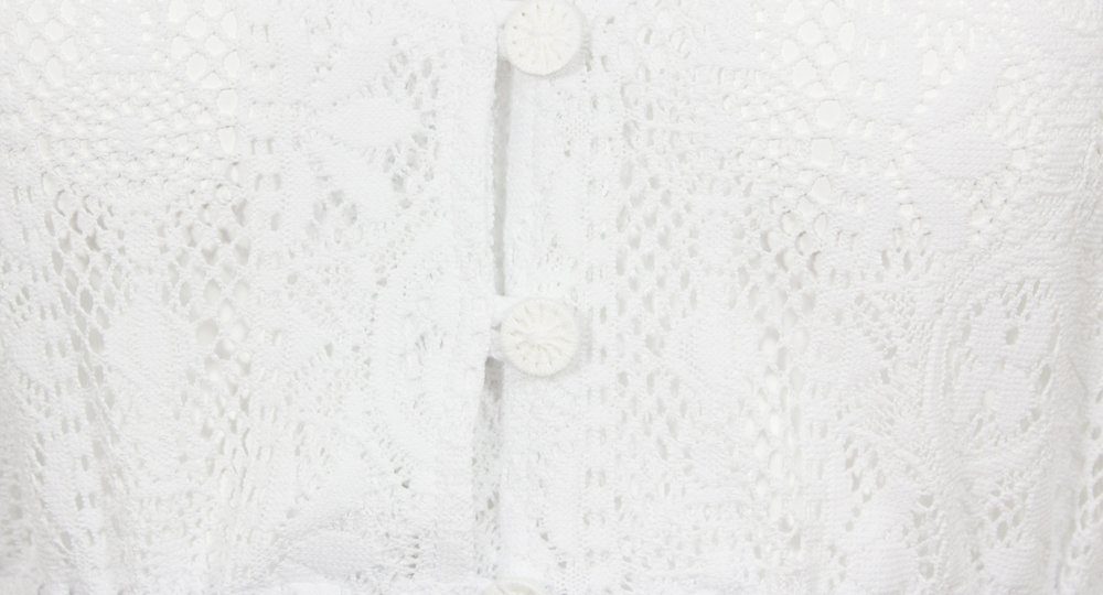 Die Bluse mit Herzausschnitt - Spitzen 7432 Traditionell Bluse "Josy" Damen - Dirndlbluse Halbarm Weiß Marcel Pierre