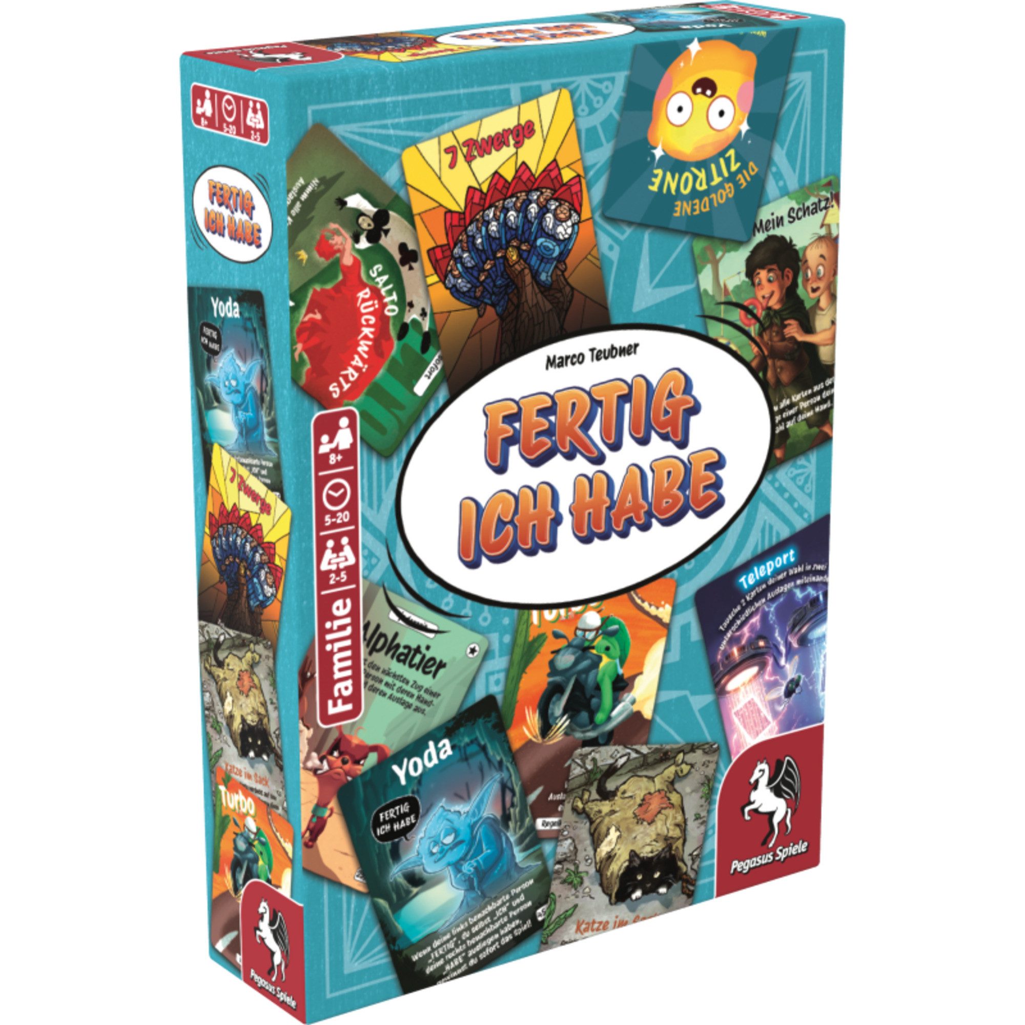 Pegasus Spiel Pegasus Fertig ich habe, Kartenspiel