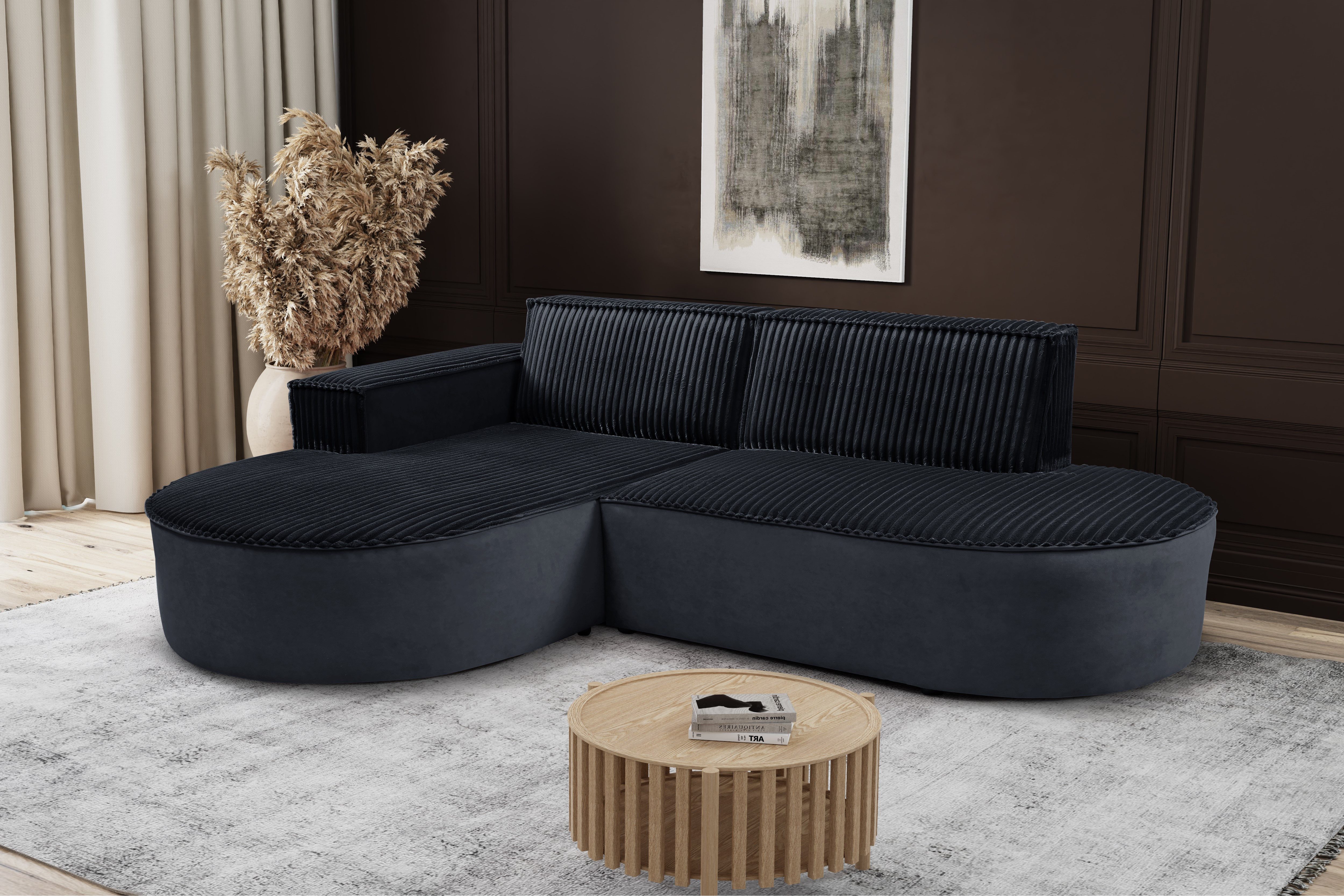 Kaiser Möbel Ecksofa Modernes L-förmiges Designer-Ecksofa günstig online kaufen