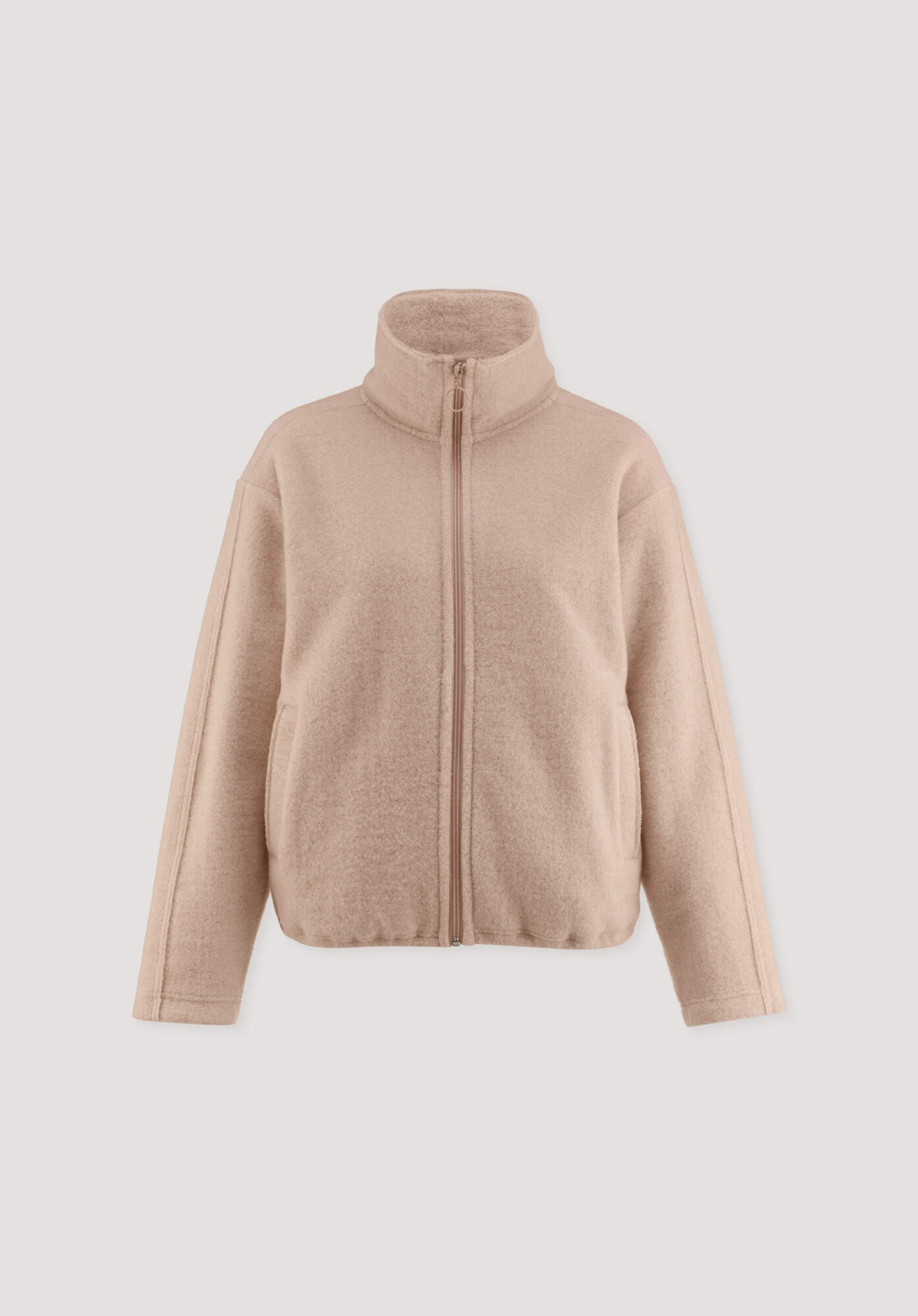 Hessnatur Fleecejacke aus softer Bio-Baumwolle und günstig online kaufen