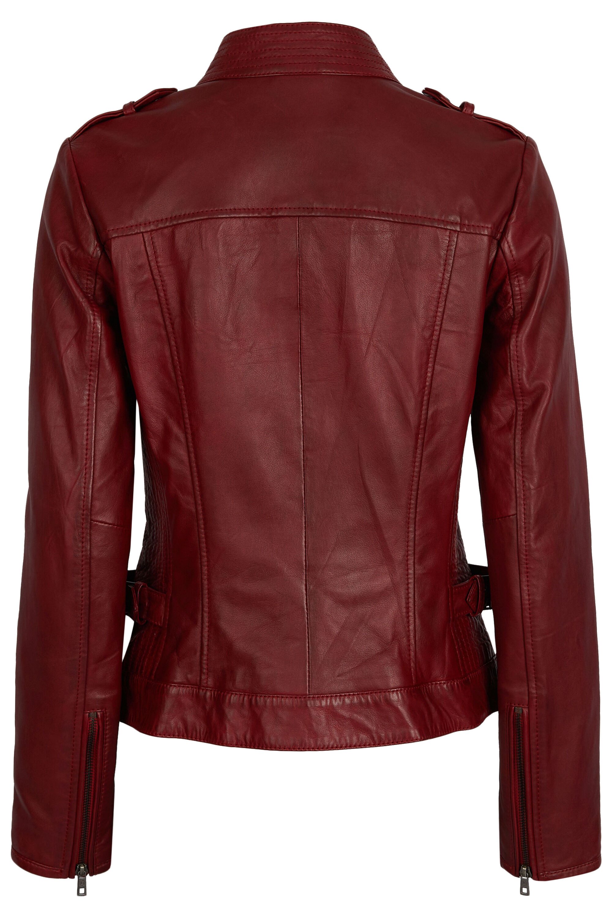 bugatti Lederjacke BULady-102 (1-St) aus hochwertigem Leder