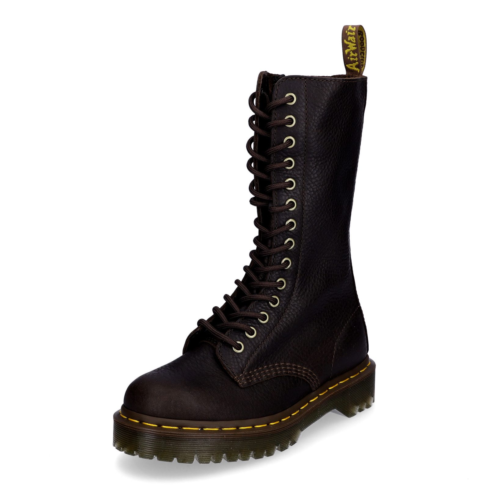 DR. MARTENS Dr. Martens Damen Schnürstiefel dunkelbraun Schnürboots