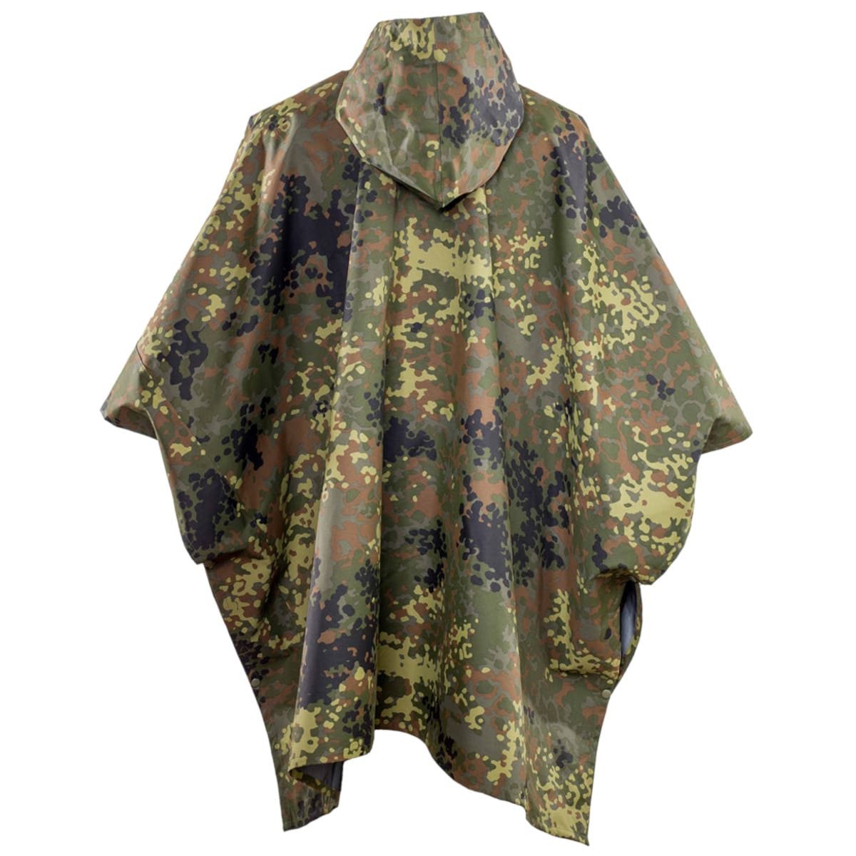 A. Blöchl Military-Jacke Bundeswehr Poncho mit IR-Schutz Wasserdicht