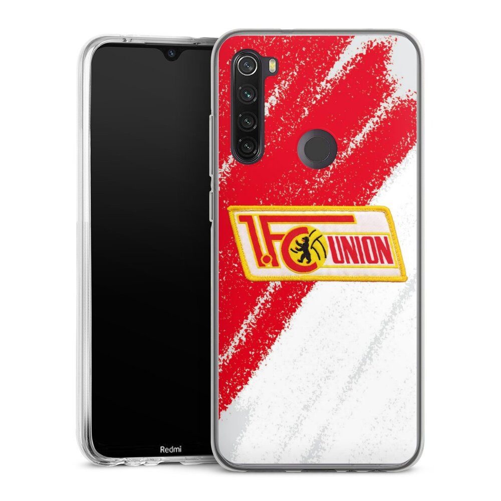 DeinDesign Handyhülle Offizielles Lizenzprodukt 1. FC Union Berlin Logo, Xiaomi Redmi Note 8T Silikon Hülle Bumper Case Handy Schutzhülle