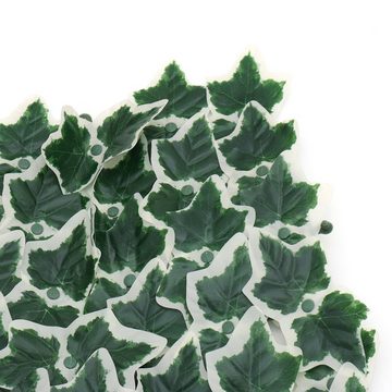 Kunstpflanze H81529, Insma, 3x0,5 m künstliche Pflanzen Blatt Blättermatte Hecke Efeu Grün Garten Balkon Wand Hängend 1 Stk. von 4 Typen