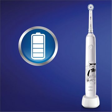 Oral-B Elektrische Kinderzahnbürste Junior Star Wars, Aufsteckbürsten: 1 St.