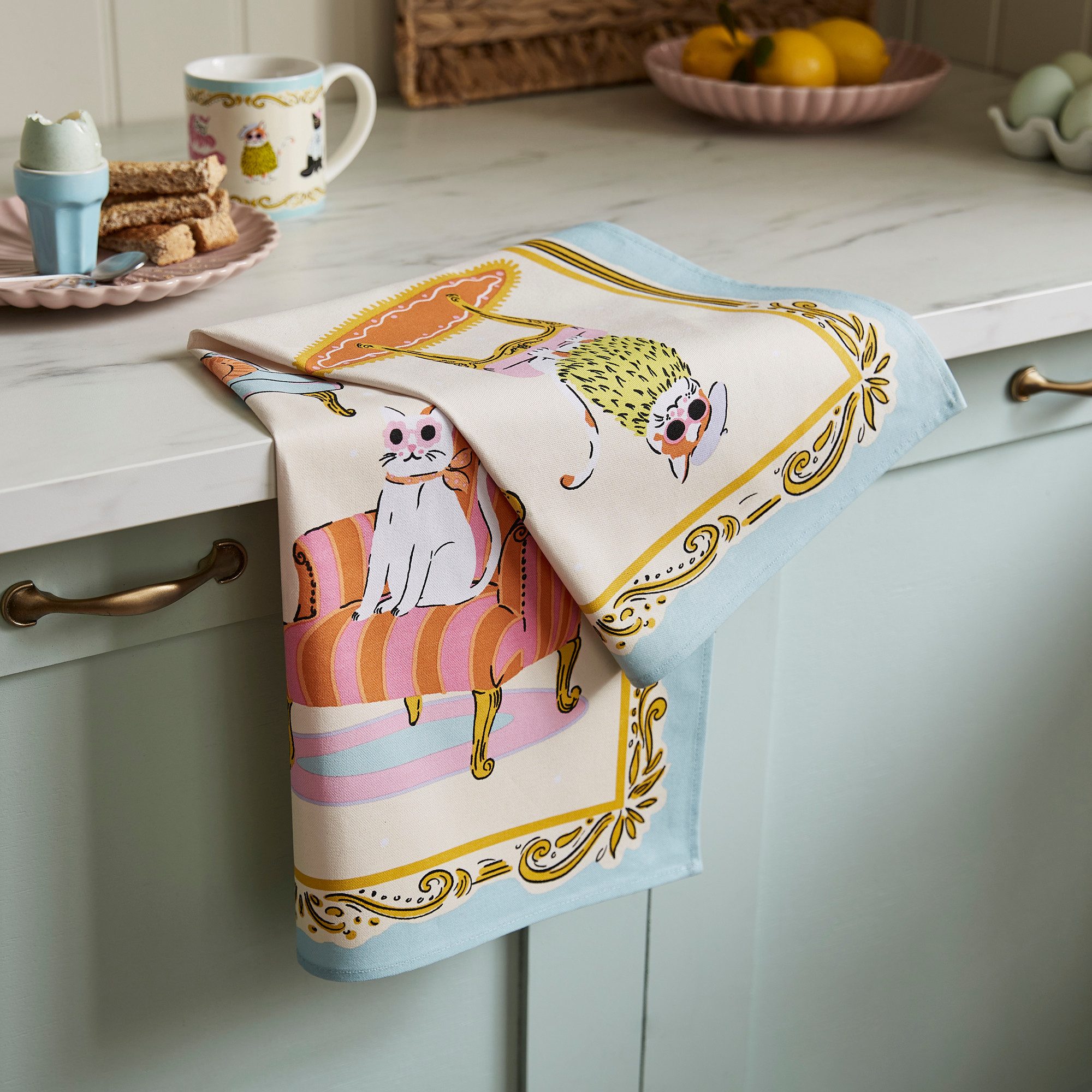 Ulster Weavers Geschirrtuch Cool Cats, (1-tlg., günstig online kaufen