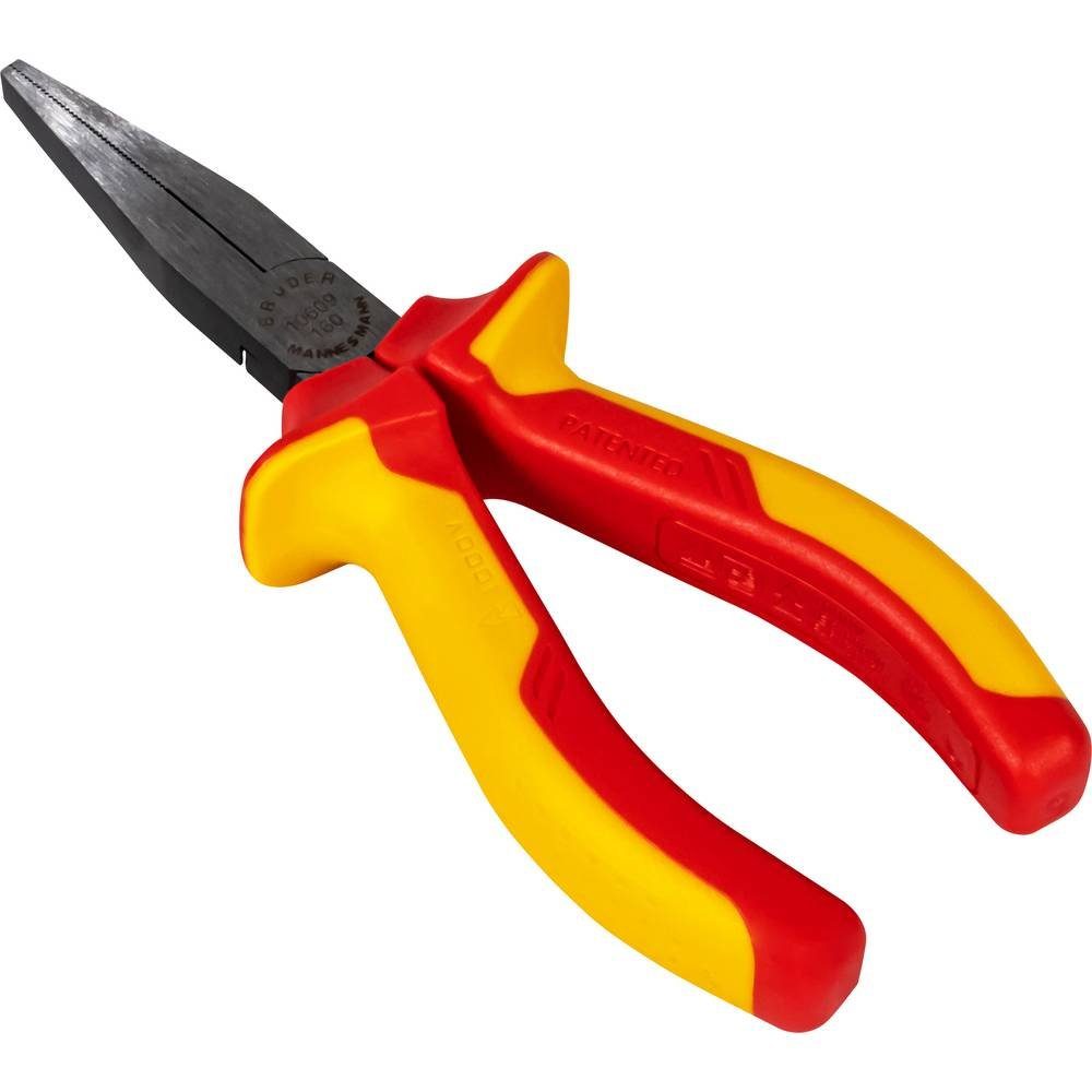 Brüder Mannesmann Werkzeuge Flachzange Flachzange VDE 6″ I M10609