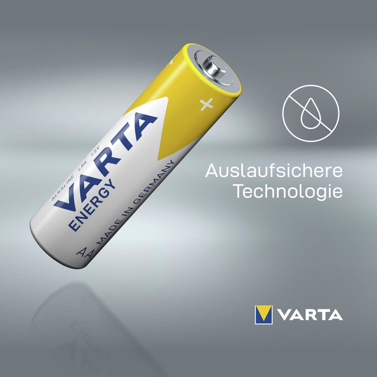 Spielzeug Stck. VARTA Mignon batteriebetriebene Batterie, 24 andere (24 Energy LR06 Geräte AA Taschenlampe für und ideal LR6 St),