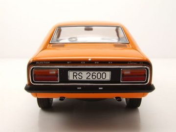 MCG Modellauto Ford Capri MK1 RS 2600 1973 orange schwarz Modellauto 1:18 MCG, Maßstab 1:18